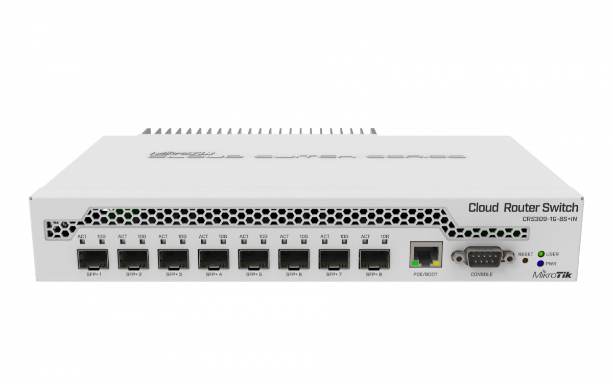 Mikrotik mt crs309-1g-8s+in