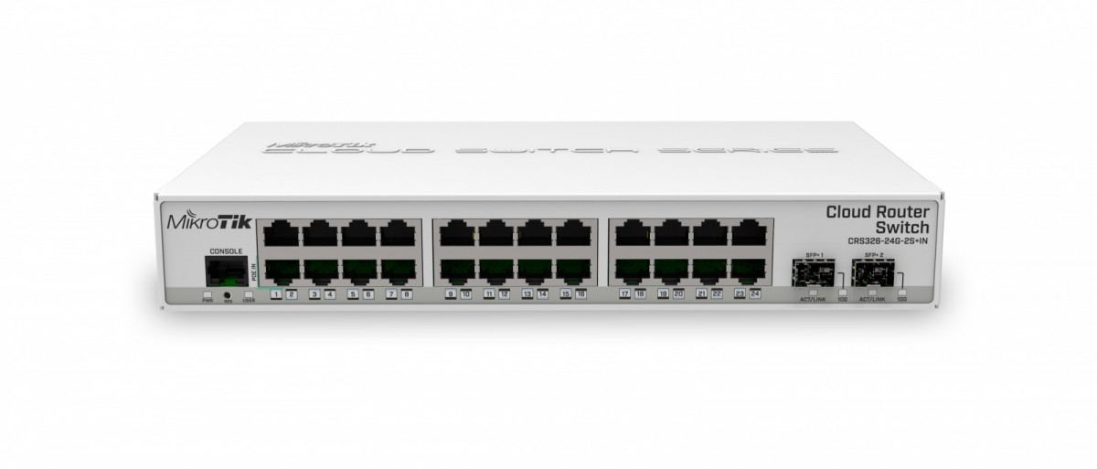 Mikrotik crs326-24g-2s+in