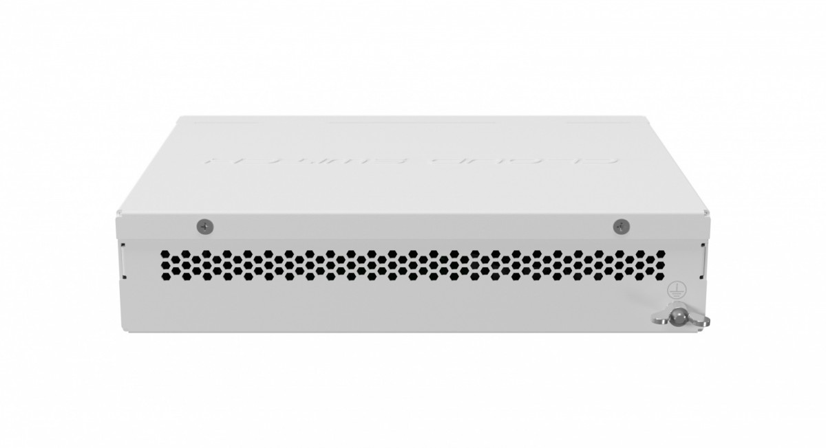 Mikrotik jungiklis su 8x 1000mb/s, 2x sfp+, vlan, baltas