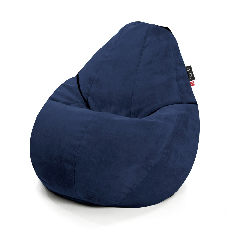 Sėdmaišis Comfort 90 VELVET, Blueberry, 75 × 75 × 90 cm