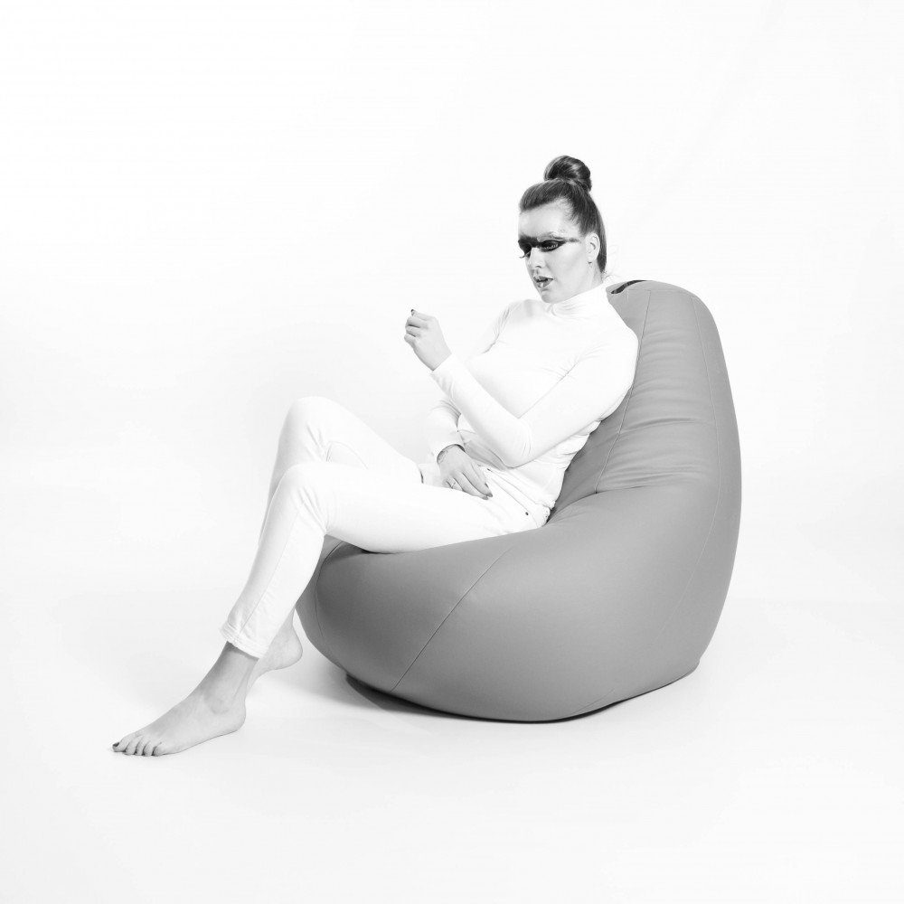 Sėdmaišis Qubo Comfort 120, Jasmine, 87 × 87 × 108 cm