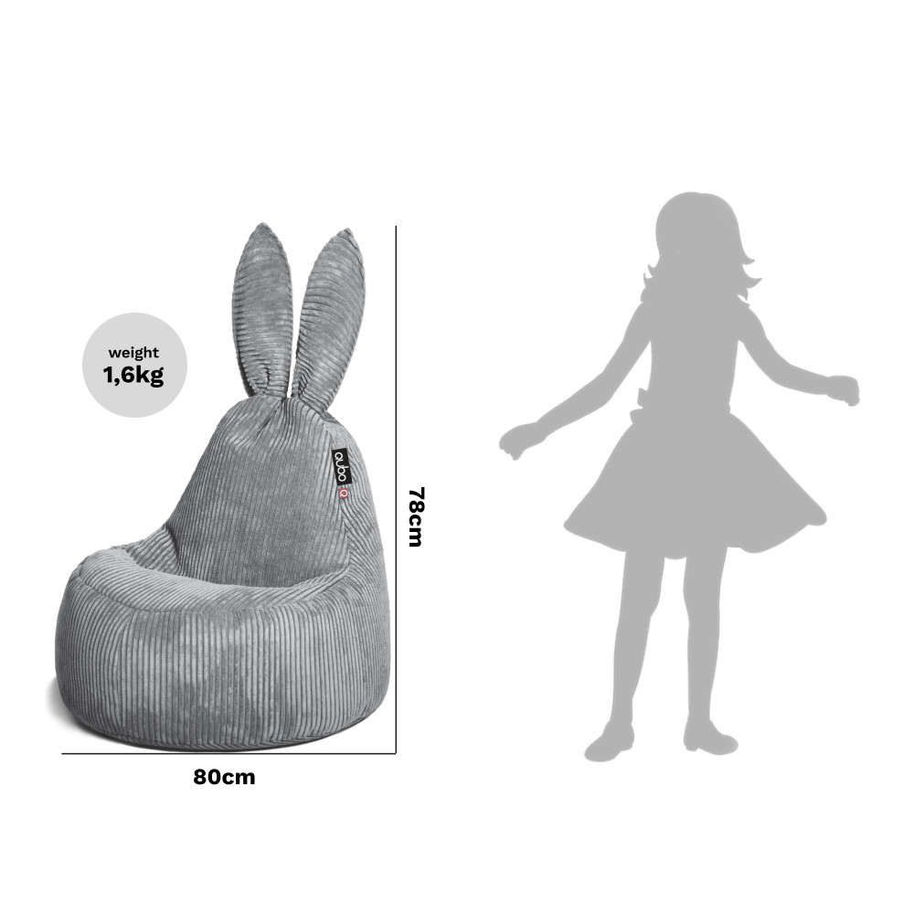 Sėdmaišis Baby Rabbit FIT, Bush, 80 × 60 × 78 cm 2