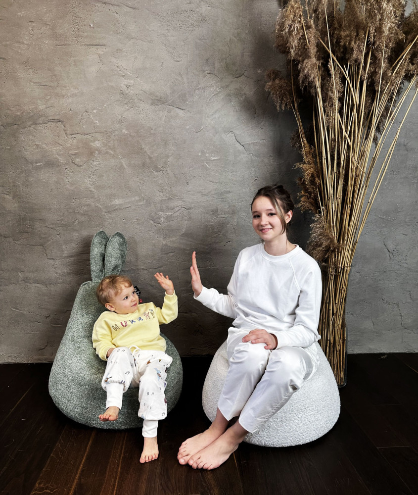 Sėdmaišis Baby Rabbit FIT, Bush, 80 × 60 × 78 cm 3