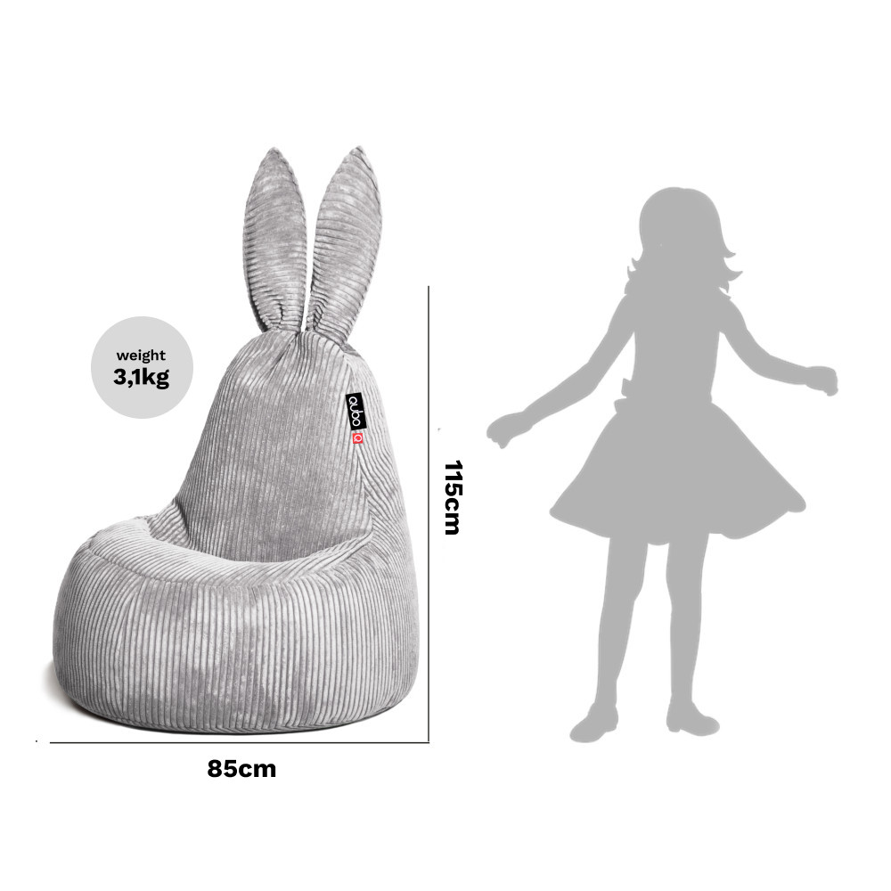 Sėdmaišis Daddy Rabbit FIT, Electric, 85 × 72 × 115 cm