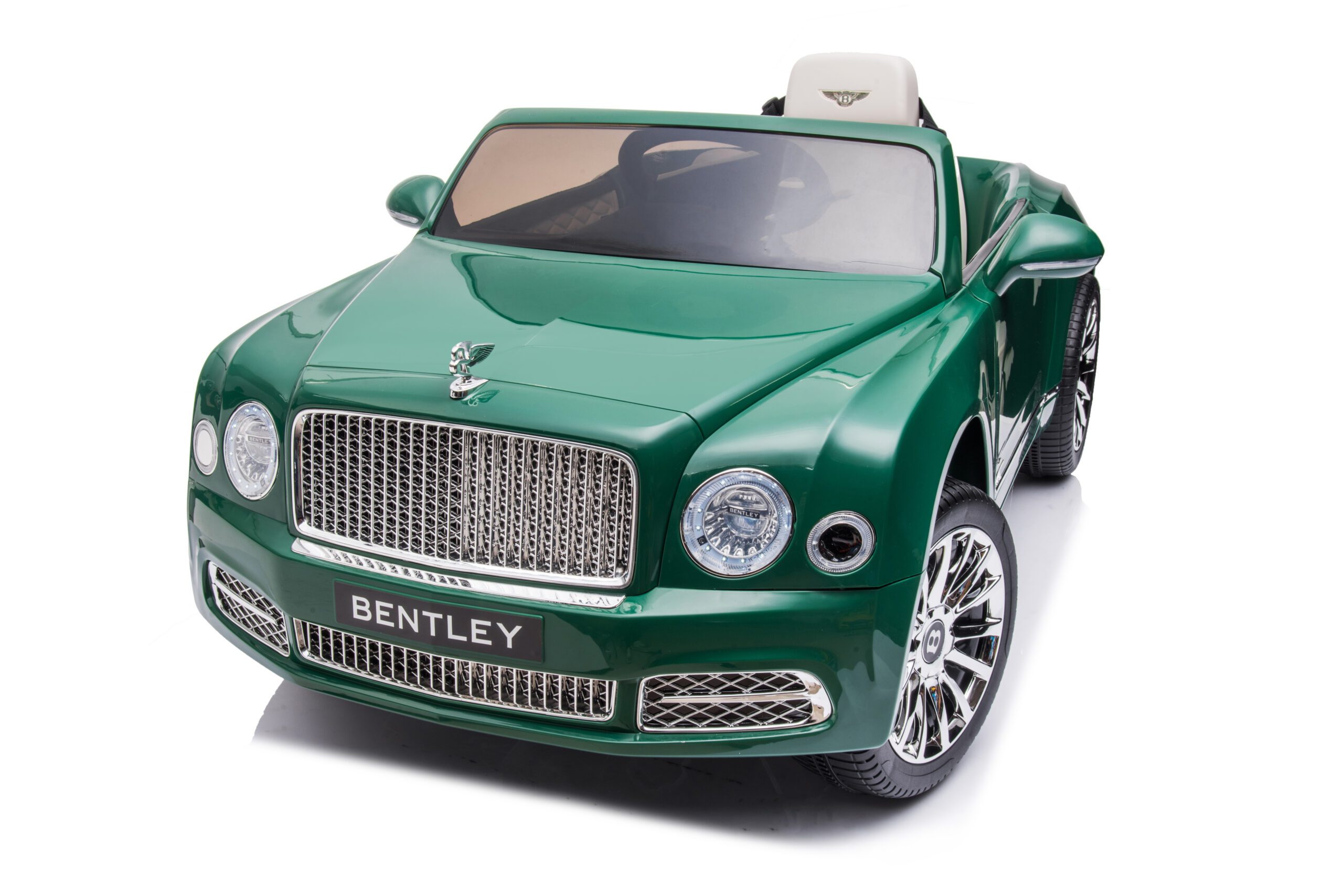 Vaikiškas elektromobilis HATIS “Bentley Mulsanne”, žalias 2
