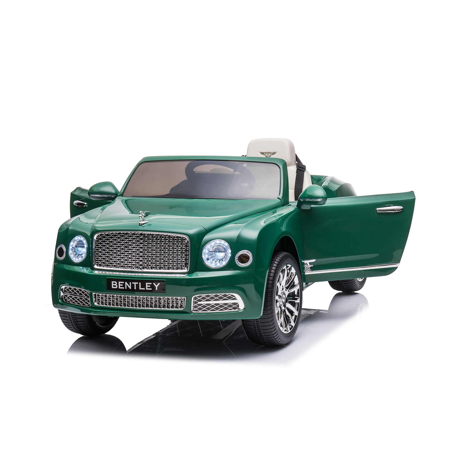 Vaikiškas elektromobilis HATIS “Bentley Mulsanne”, žalias