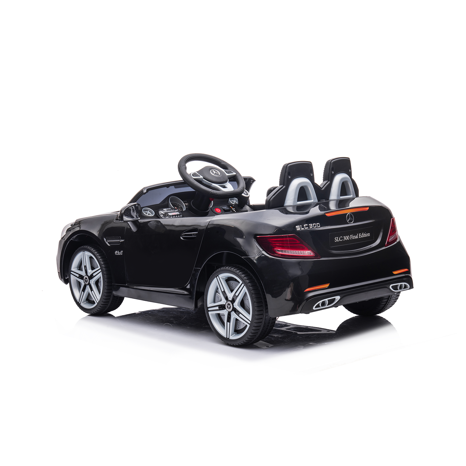 Vaikiškas elektromobilis HATIS Mercedes-Benz SLC, juodas, 107 × 62,5 × 44 cm 3