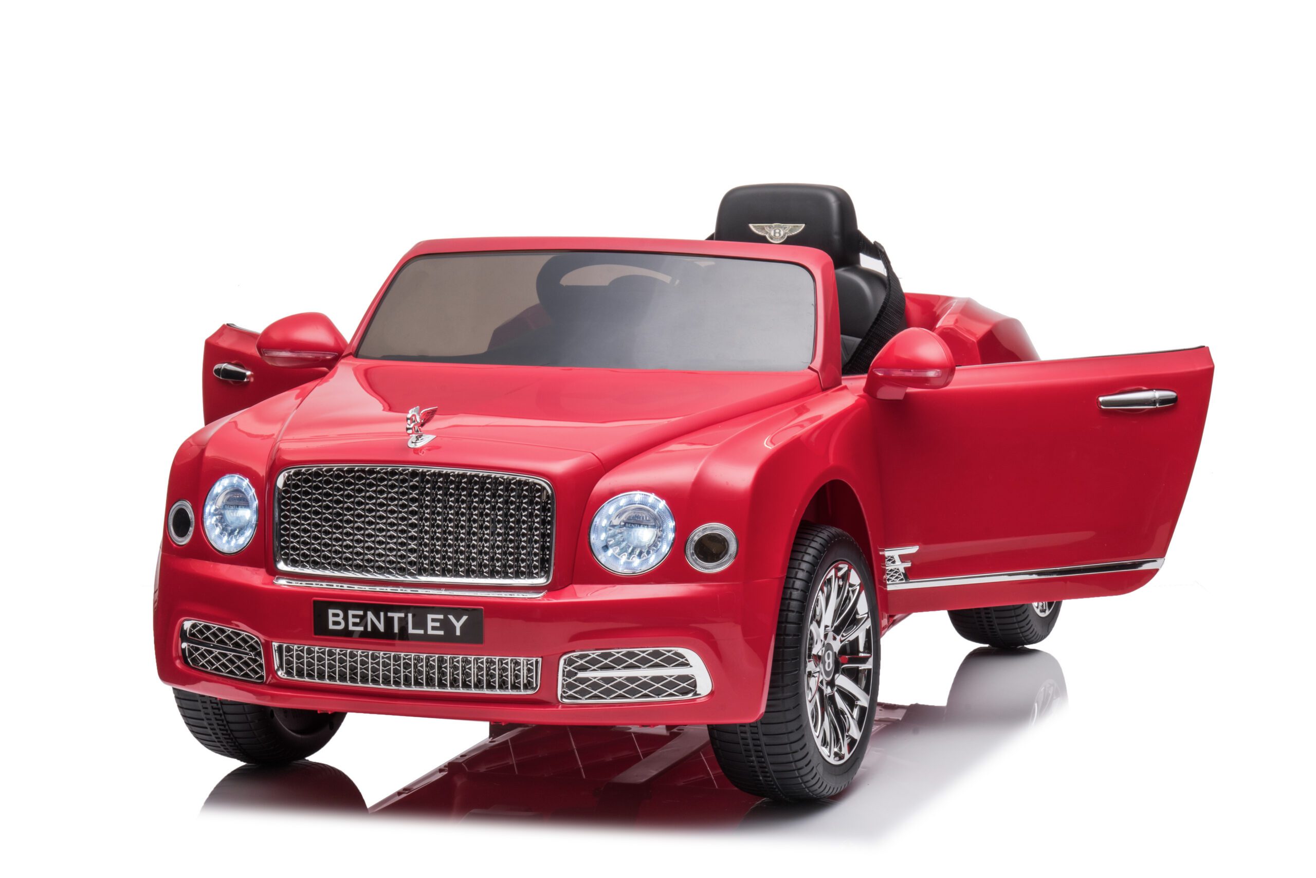 Vaikiškas elektromobilis HATIS “Bentley Mulsanne”, raudonas 2