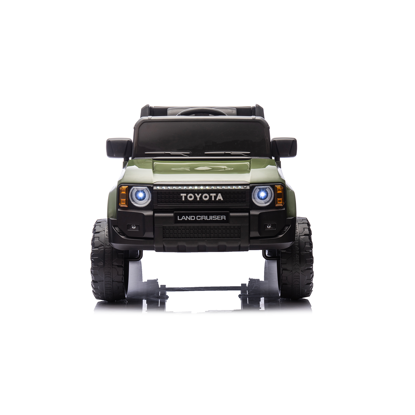 Vaikiškas elektromobilis HATIS “Toyota Land Cruiser”, žalias