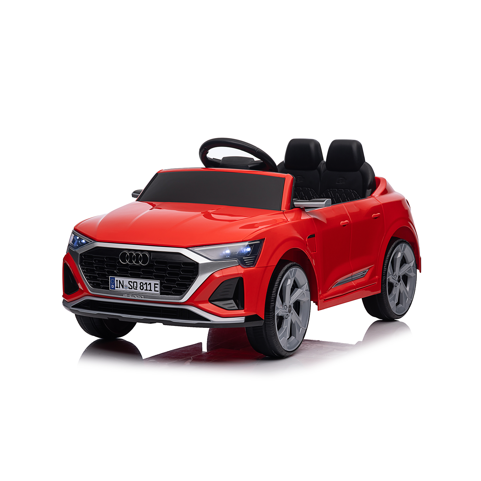 Vaikiškas elektromobilis HATIS “Audi SQ8 e-tron Sportback”, raudonas