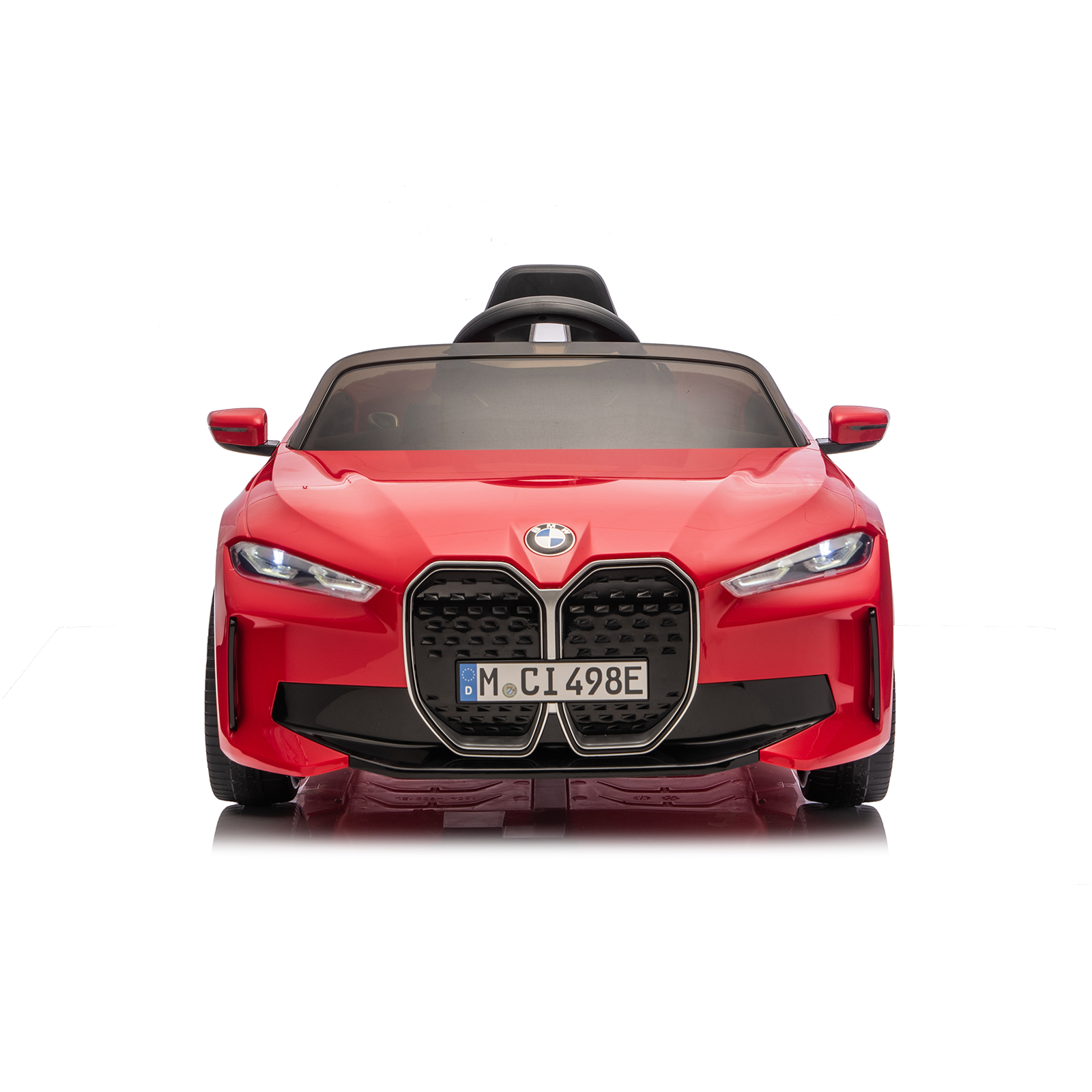 Vaikiškas elektromobilis HATIS “BMW I4”, raudonas