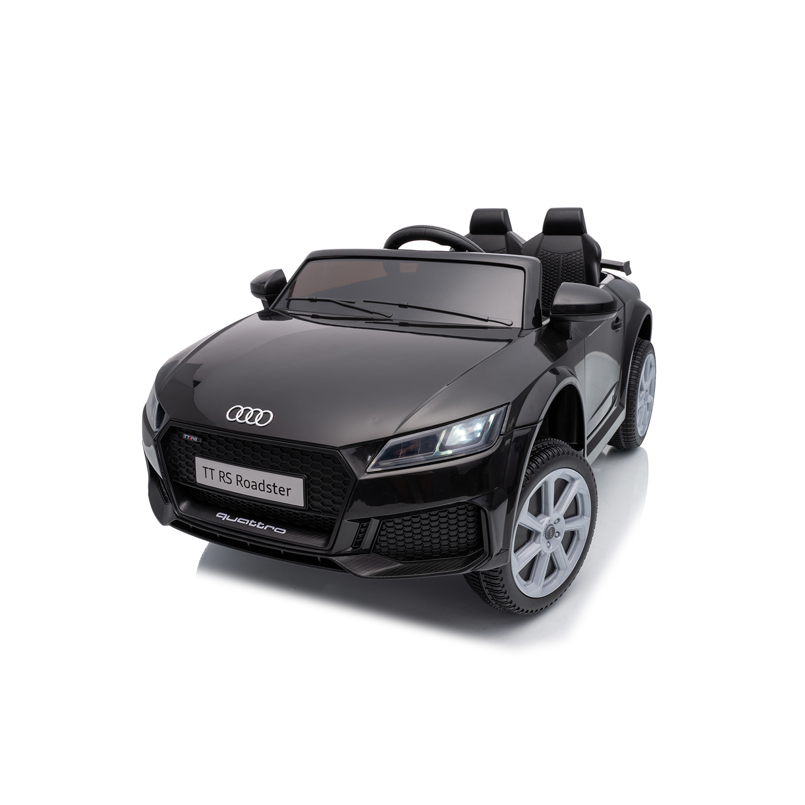 Vaikiškas elektromobilis HATIS Audi TT RS Roadster, juodas, 86 × 49 × 37 cm