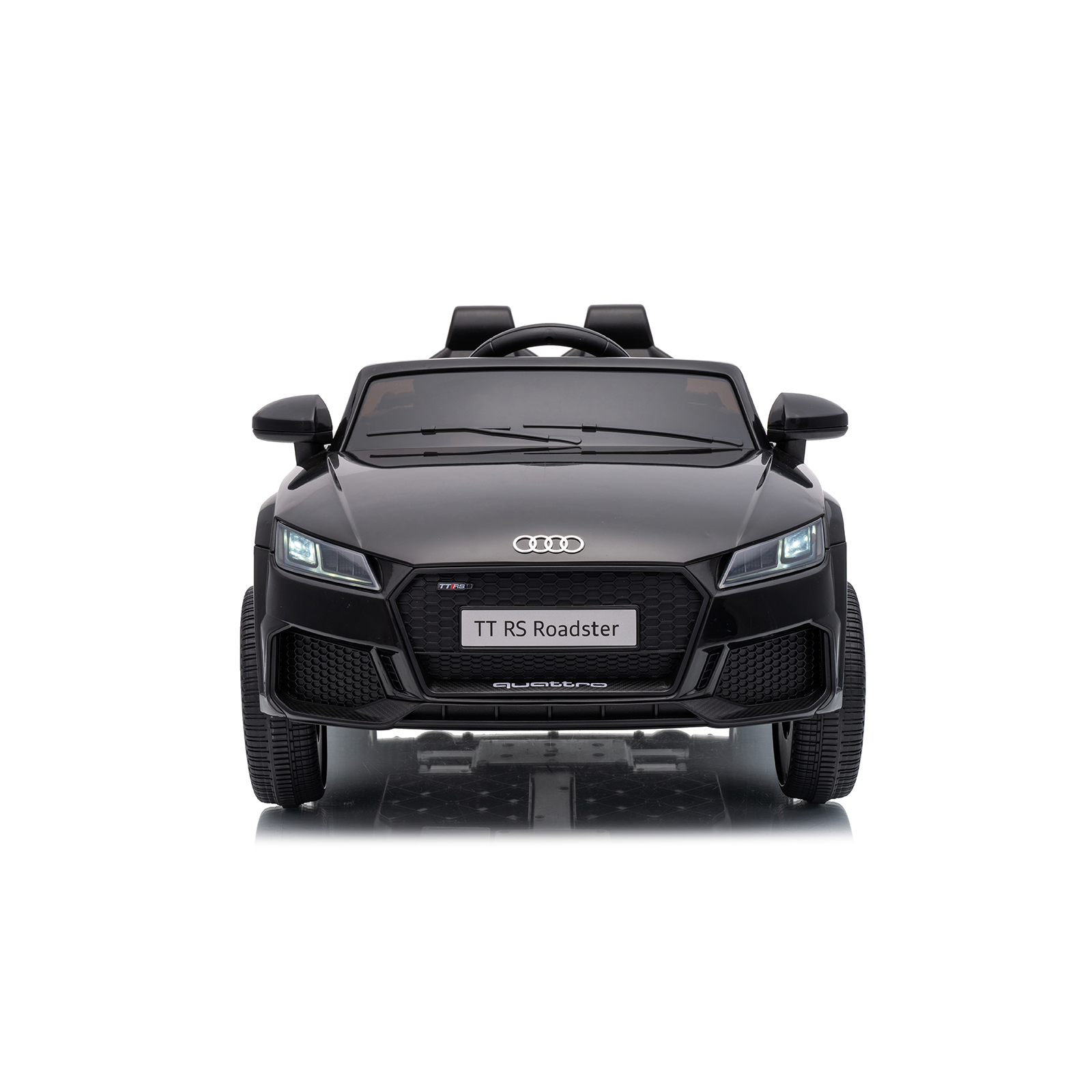 Vaikiškas elektromobilis HATIS Audi TT RS Roadster, juodas, 86 × 49 × 37 cm
