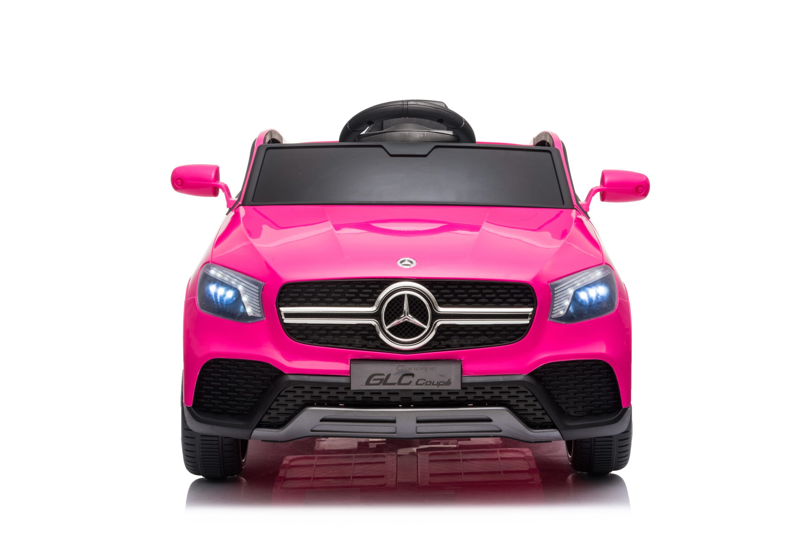 Vaikiškas elektromobilis HATIS Mercedes GLC, rožinis, 105 × 68 × 50 cm