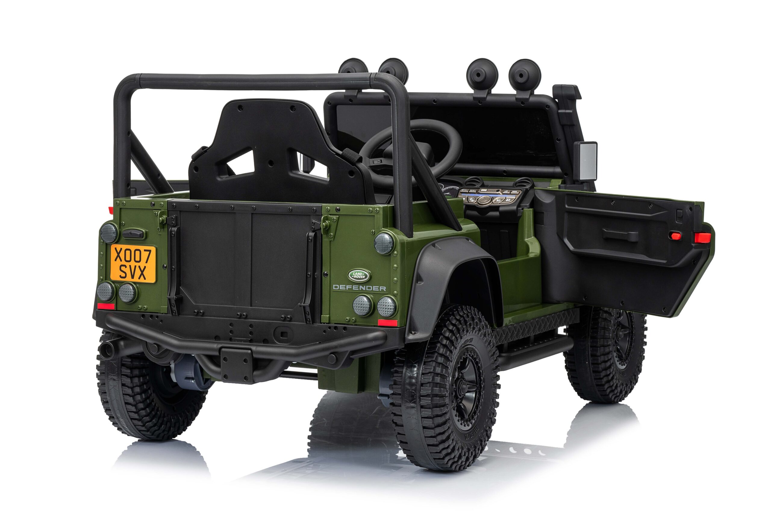 Vaikiškas elektromobilis HATIS “Land Rover Defender 110 SVX ”, žalias 3