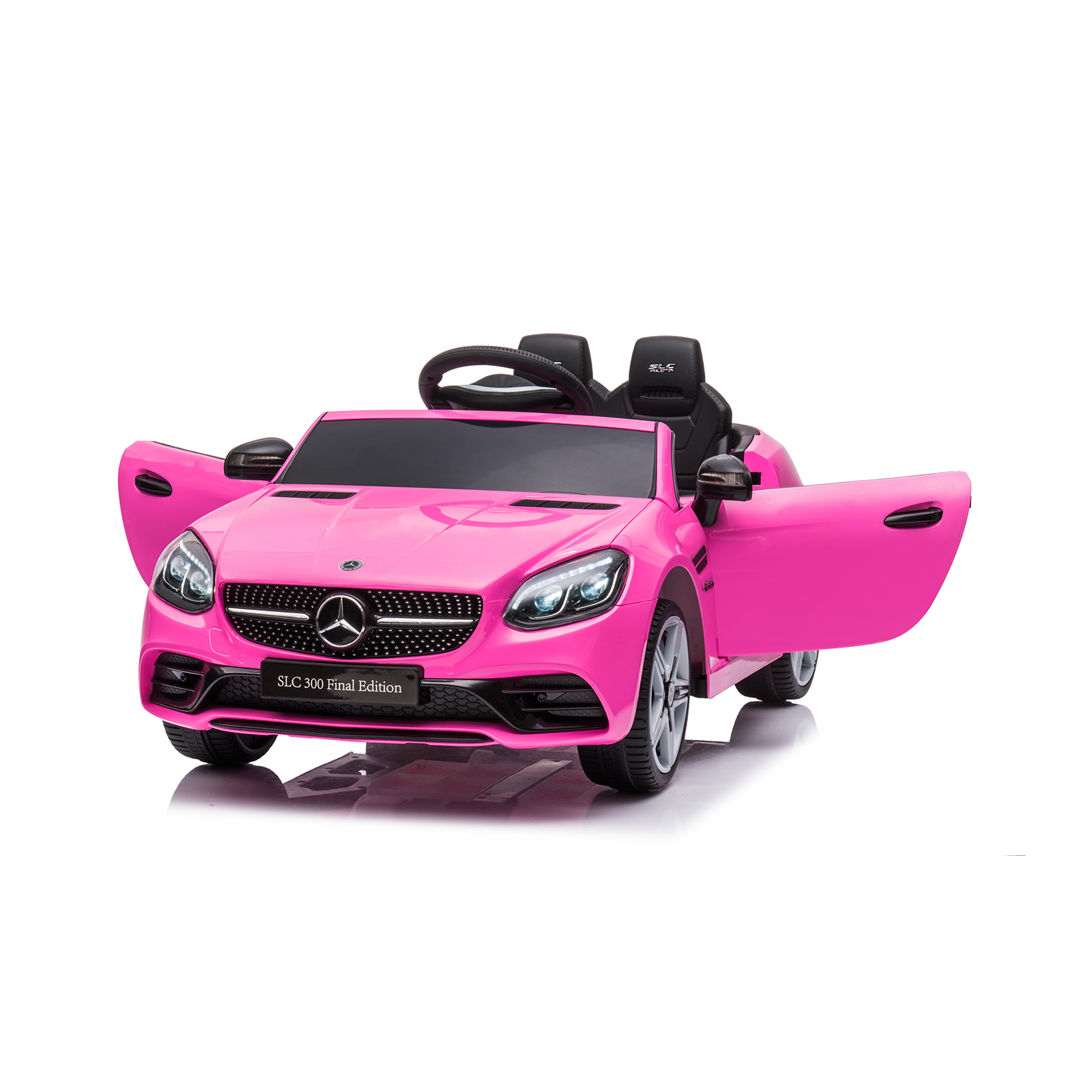 Vaikiškas elektromobilis HATIS „Mercedes-Benz SLC“, rožinis, 107 × 62,5 × 44 cm 3
