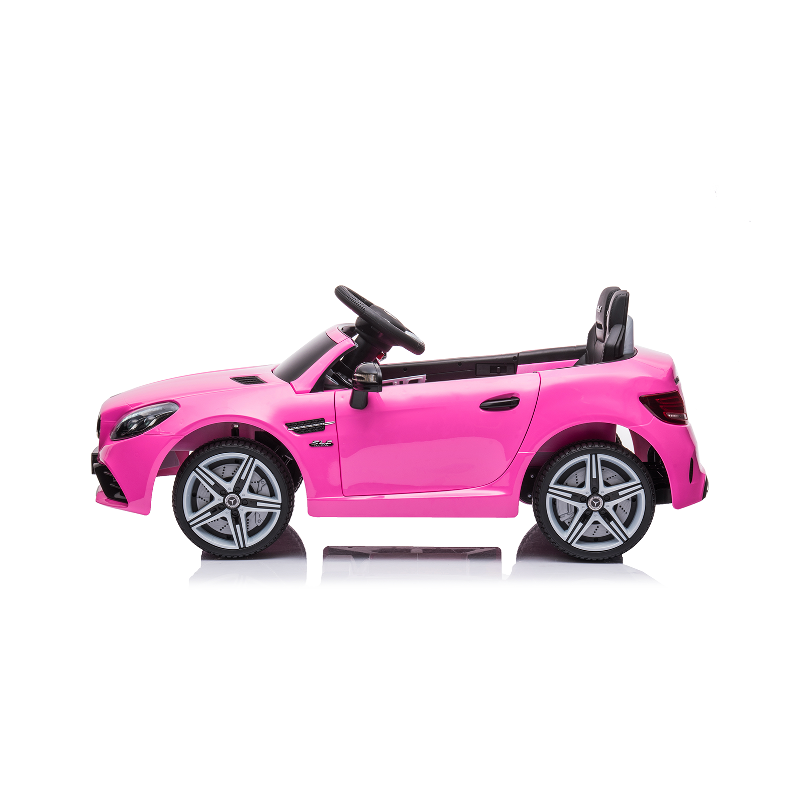 Vaikiškas elektromobilis HATIS „Mercedes-Benz SLC“, rožinis, 107 × 62,5 × 44 cm 2