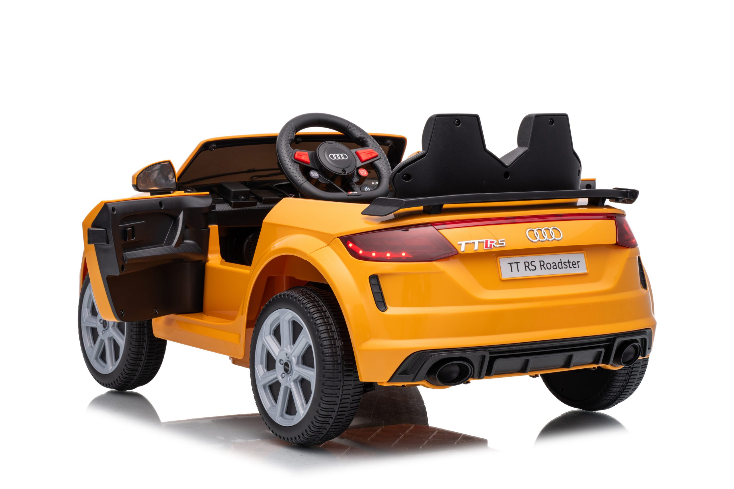 Vaikiškas elektromobilis „Audi TT RS Roadster“, su nuotoliniu valdymu ir 2 varikliais 3