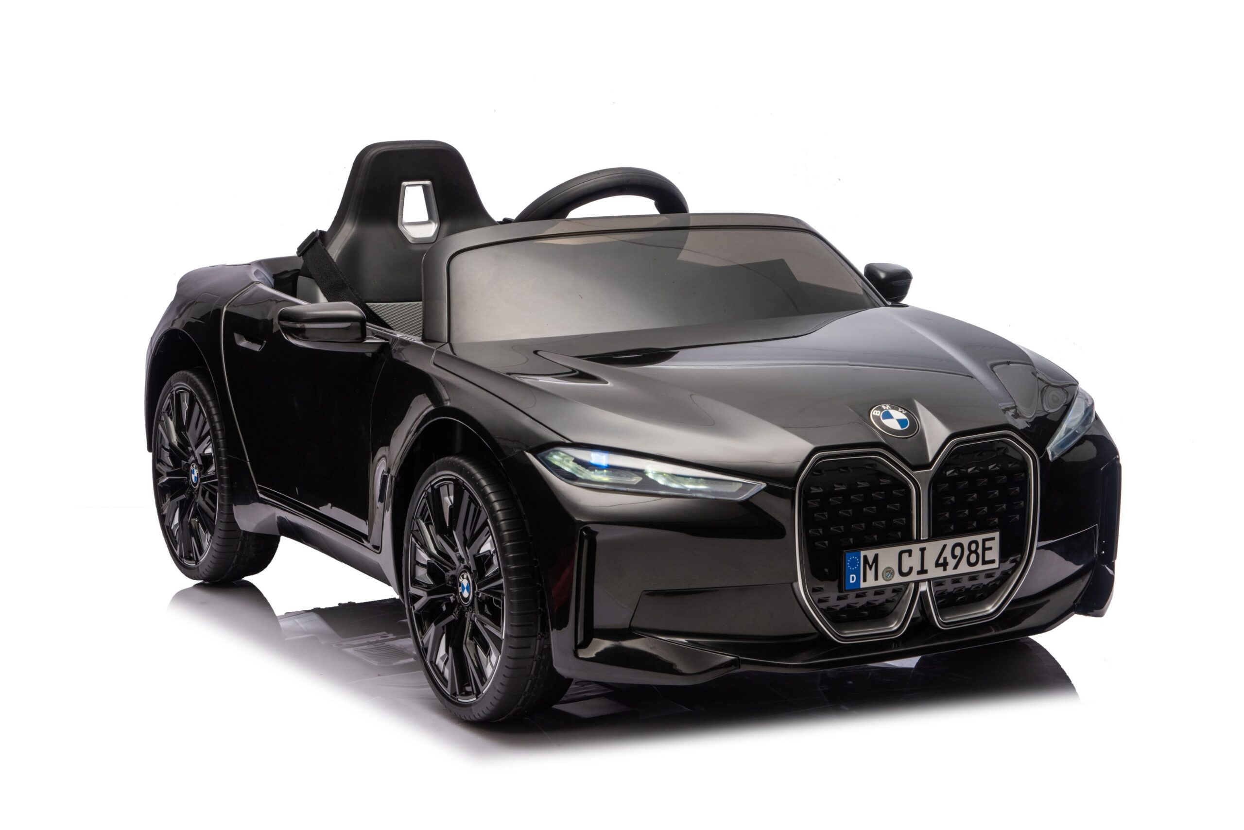 Vaikiškas elektromobilis HATIS “BMW I4”, juodas 3