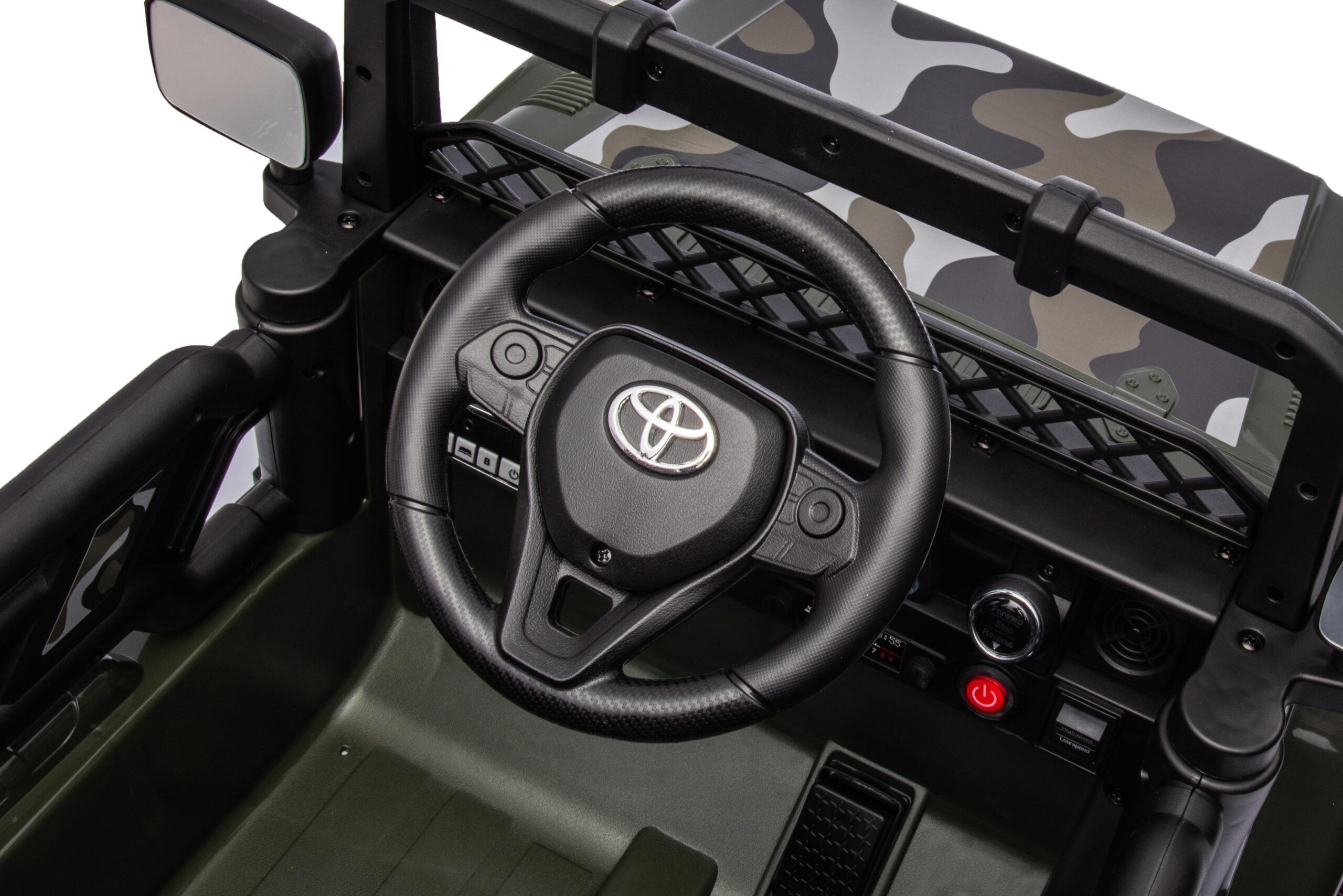 Vaikiškas elektromobilis HATIS "Toyota FJ Cruiser", žalias 3