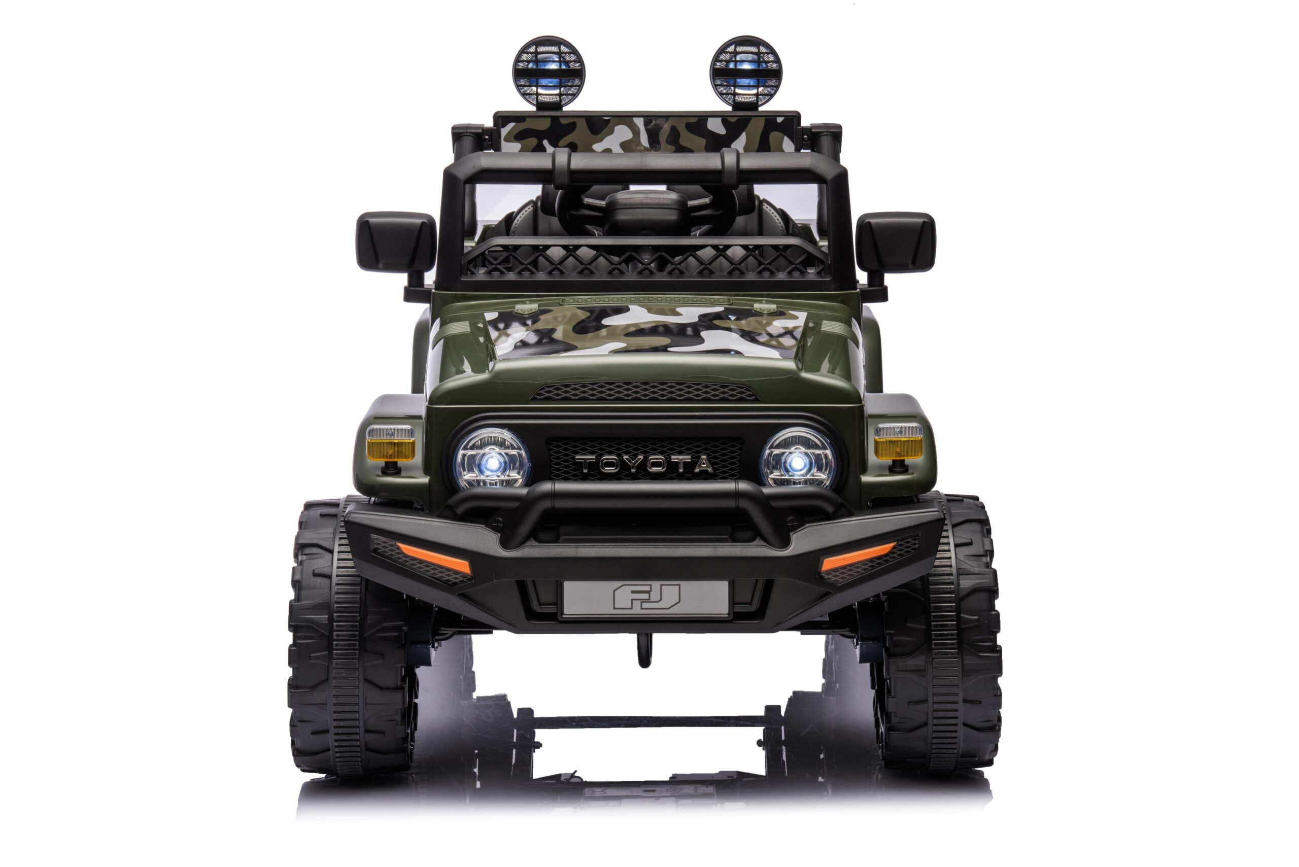 Vaikiškas elektromobilis HATIS "Toyota FJ Cruiser", žalias