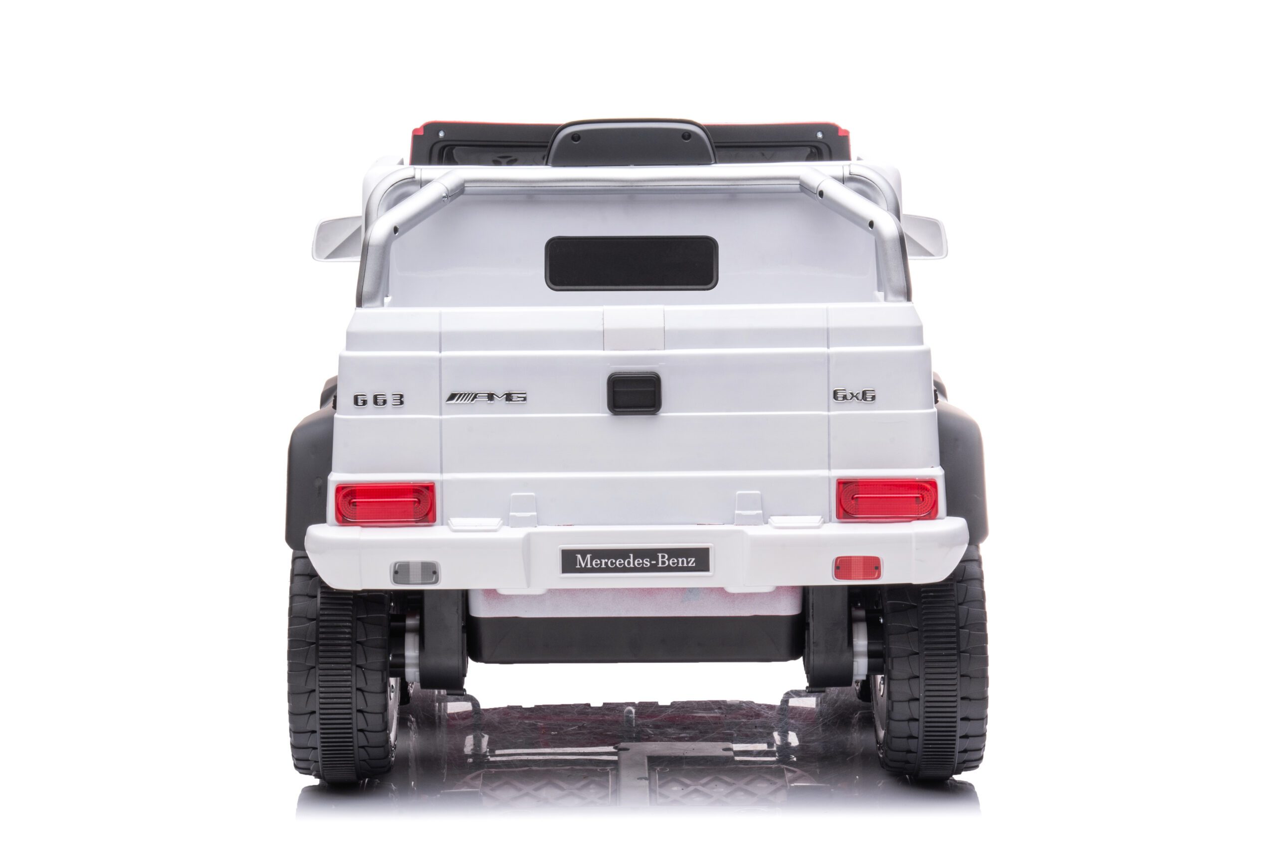 Vaikiškas elektromobilis HATIS “Mercedes-Benz G 63 AMG 6X6“, baltas 3