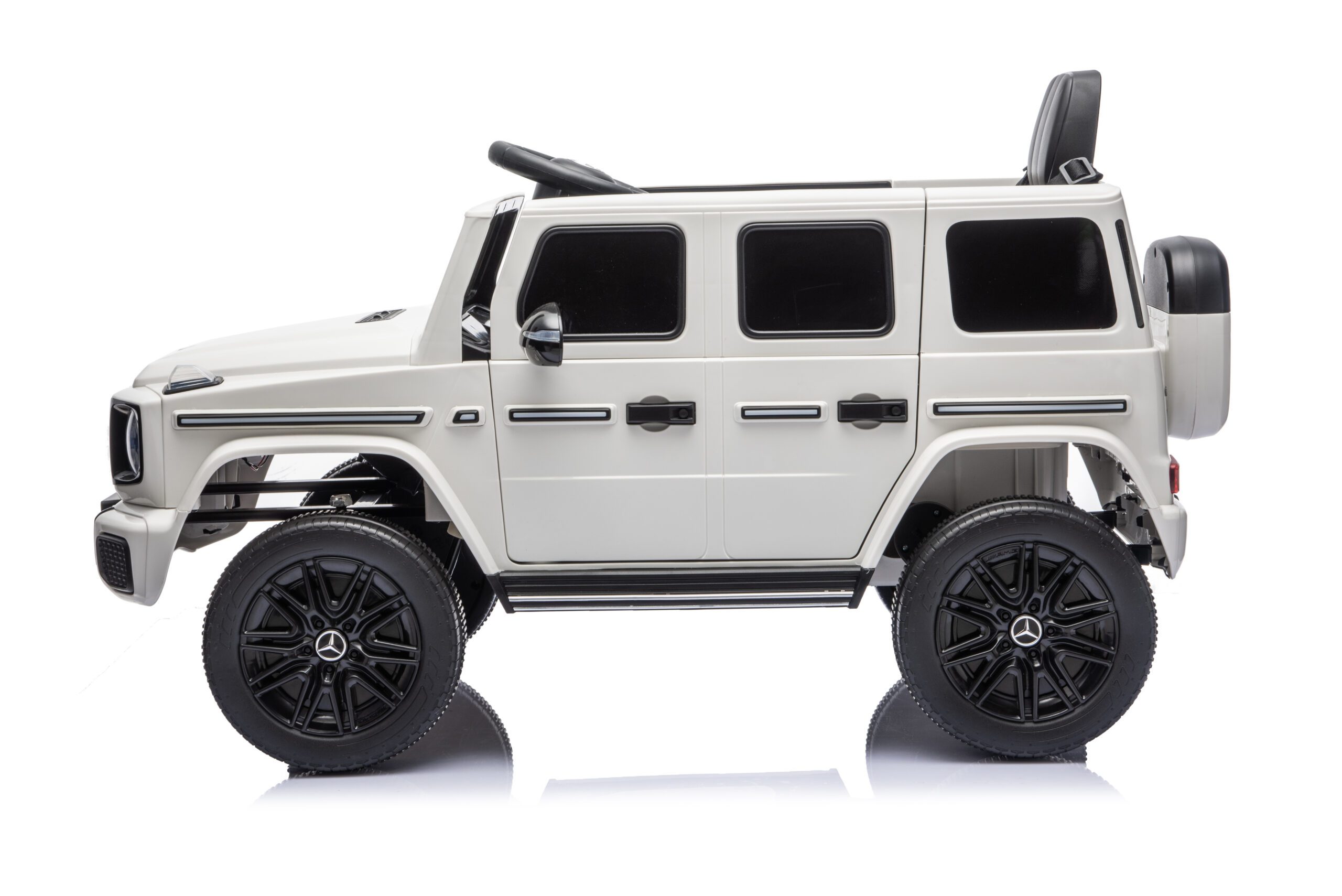 Vaikiškas elektromobilis HATIS “Mercedes-Benz G 580”, baltas 2