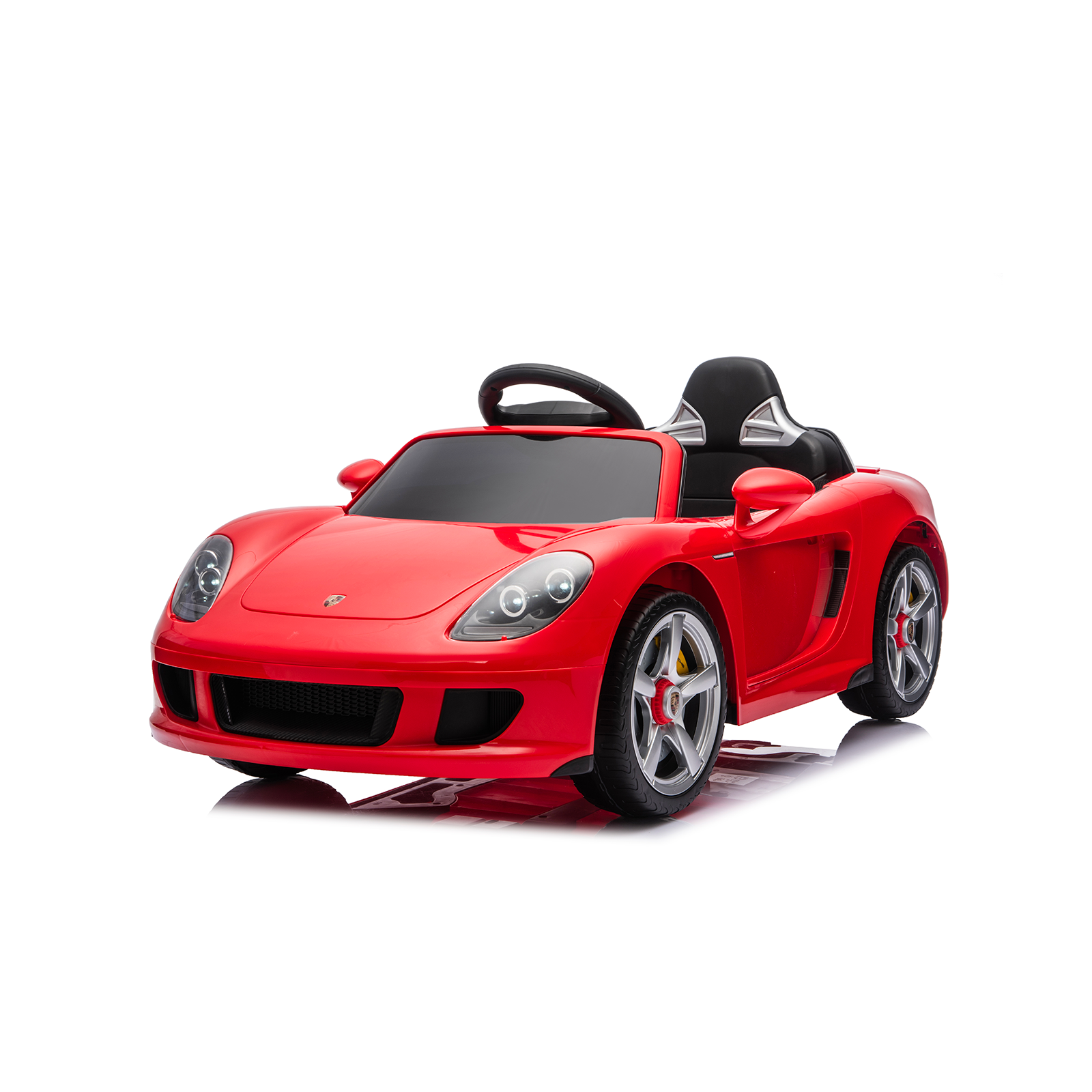 Elektromobilis HATIS Porsche Carrera GT, raudonas, 111 × 59 × 45 cm