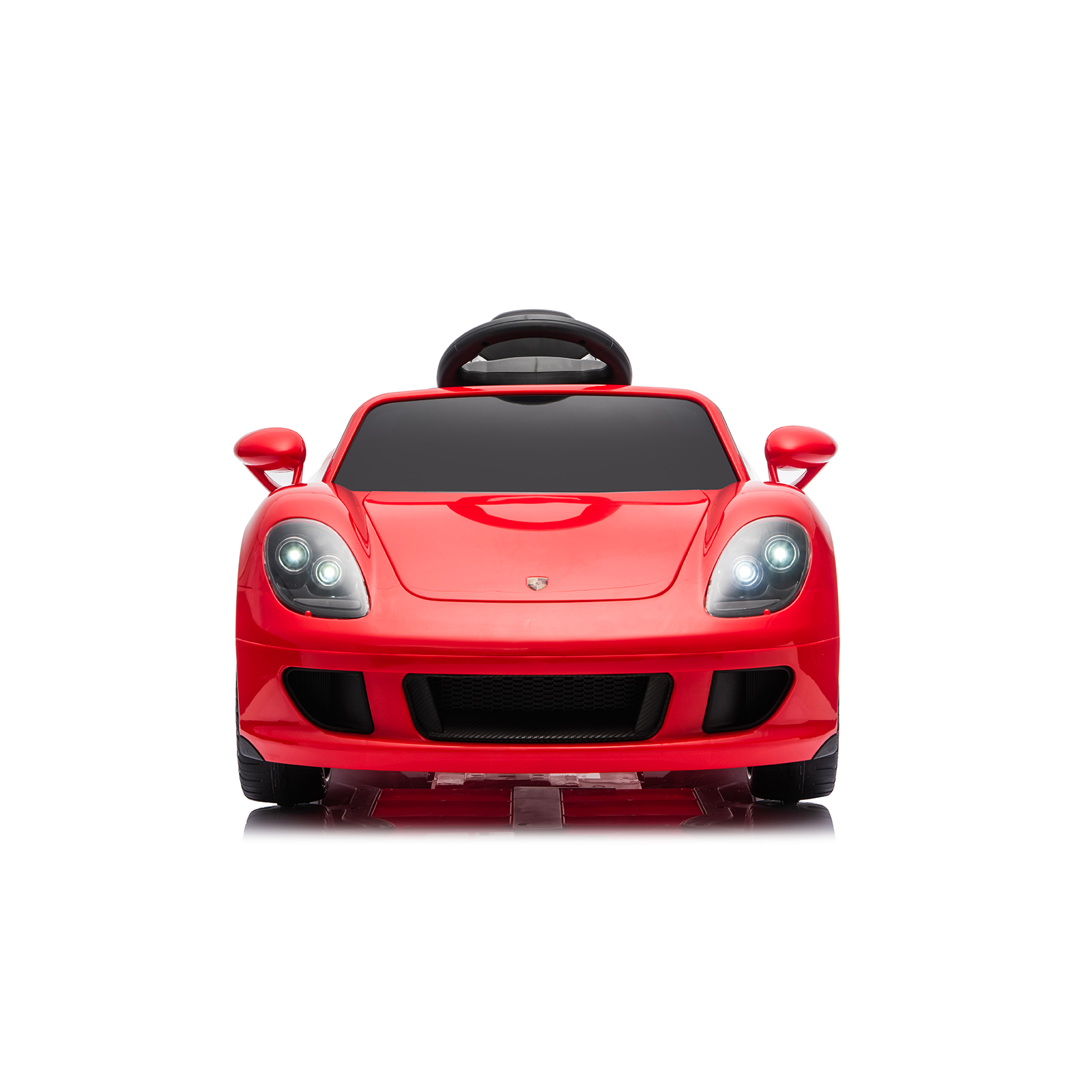 Elektromobilis HATIS Porsche Carrera GT, raudonas, 111 × 59 × 45 cm