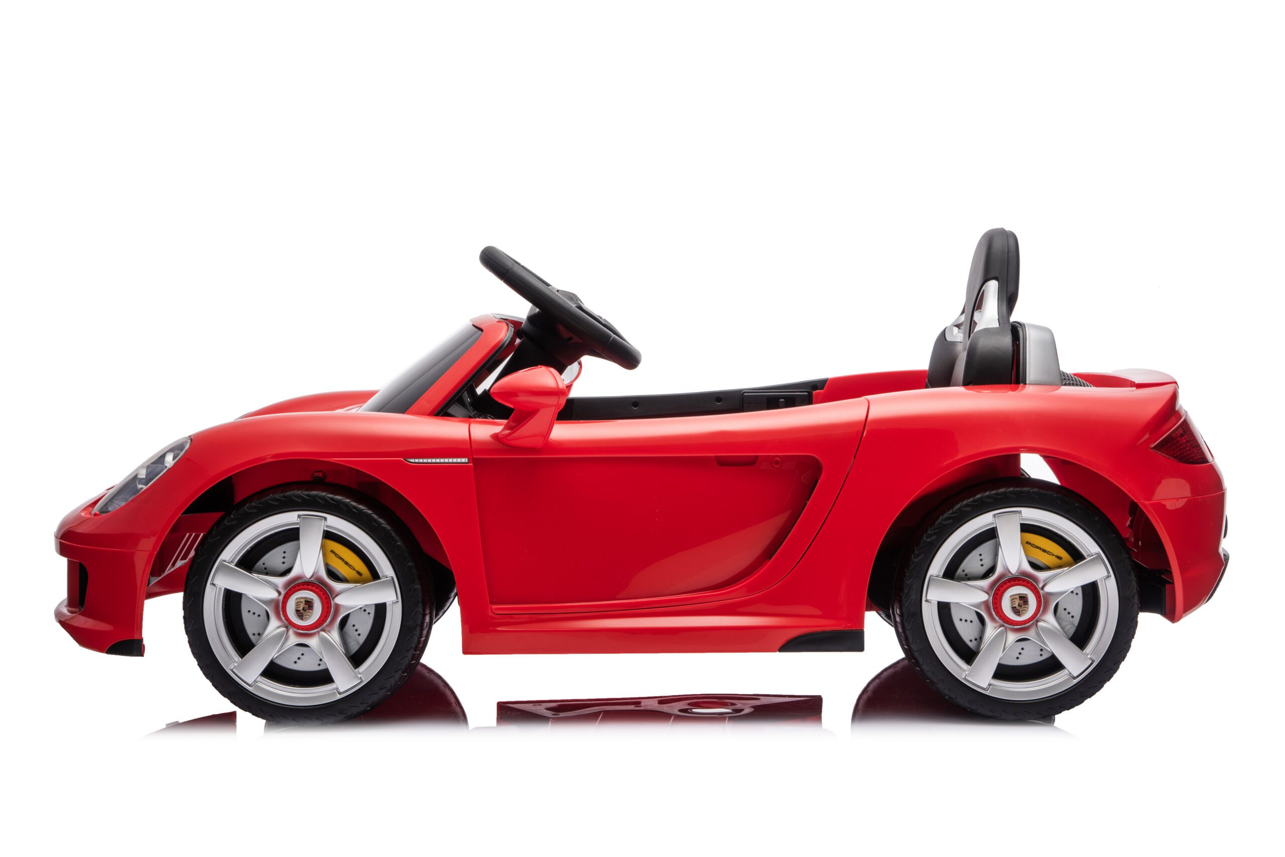 Elektromobilis HATIS Porsche Carrera GT, raudonas, 111 × 59 × 45 cm 2