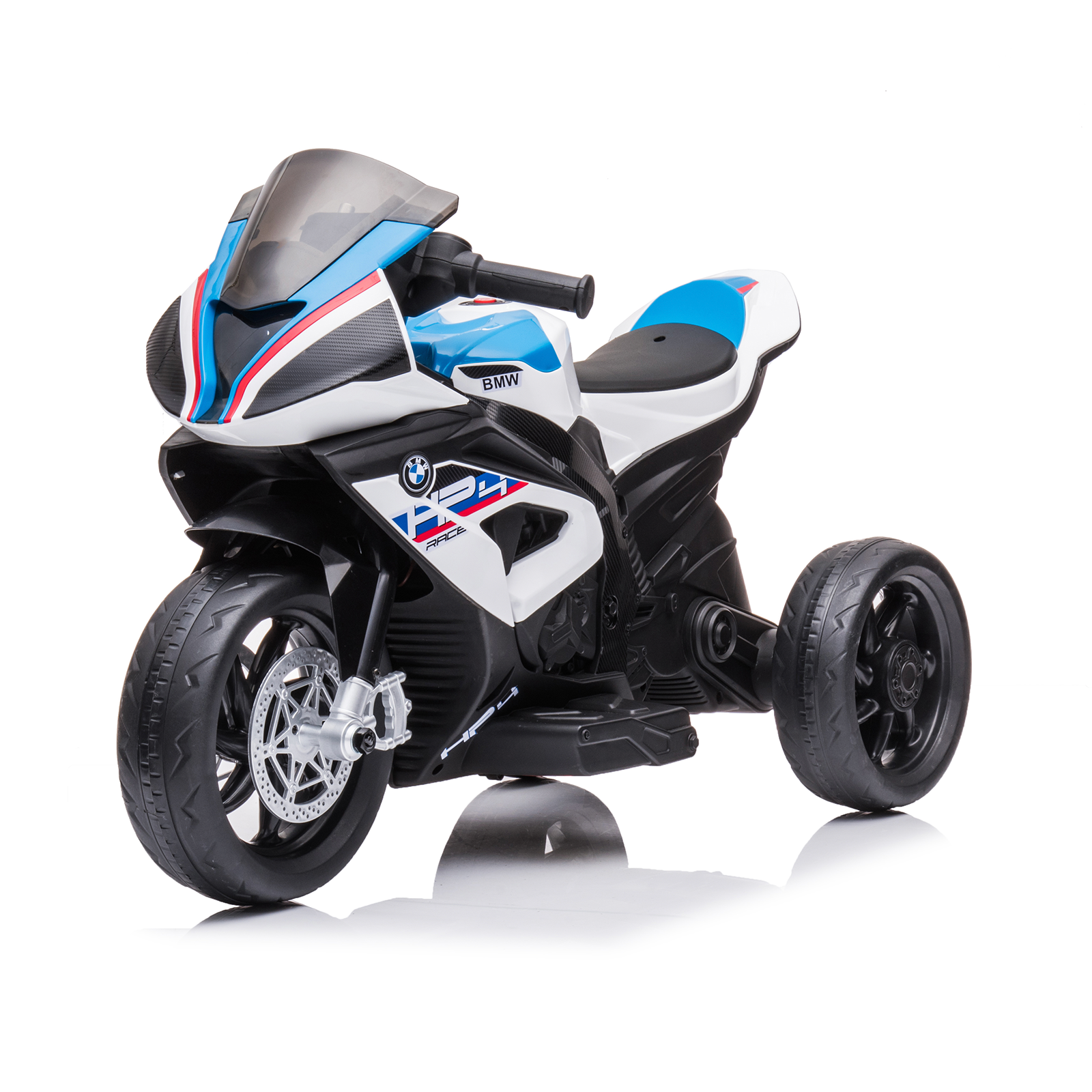 Vaikiškas elektrinis policijos motociklas HATIS "BMW HP4"