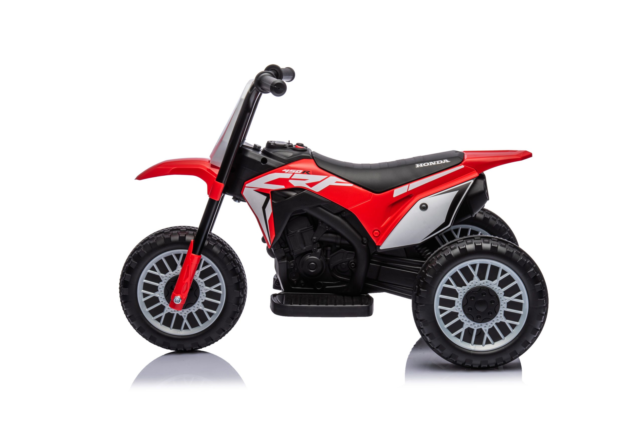 Vaikiškas elektrinis motociklas HATIS Honda CRF, raudonas, 71 × 40,5 × 43,5 cm 2