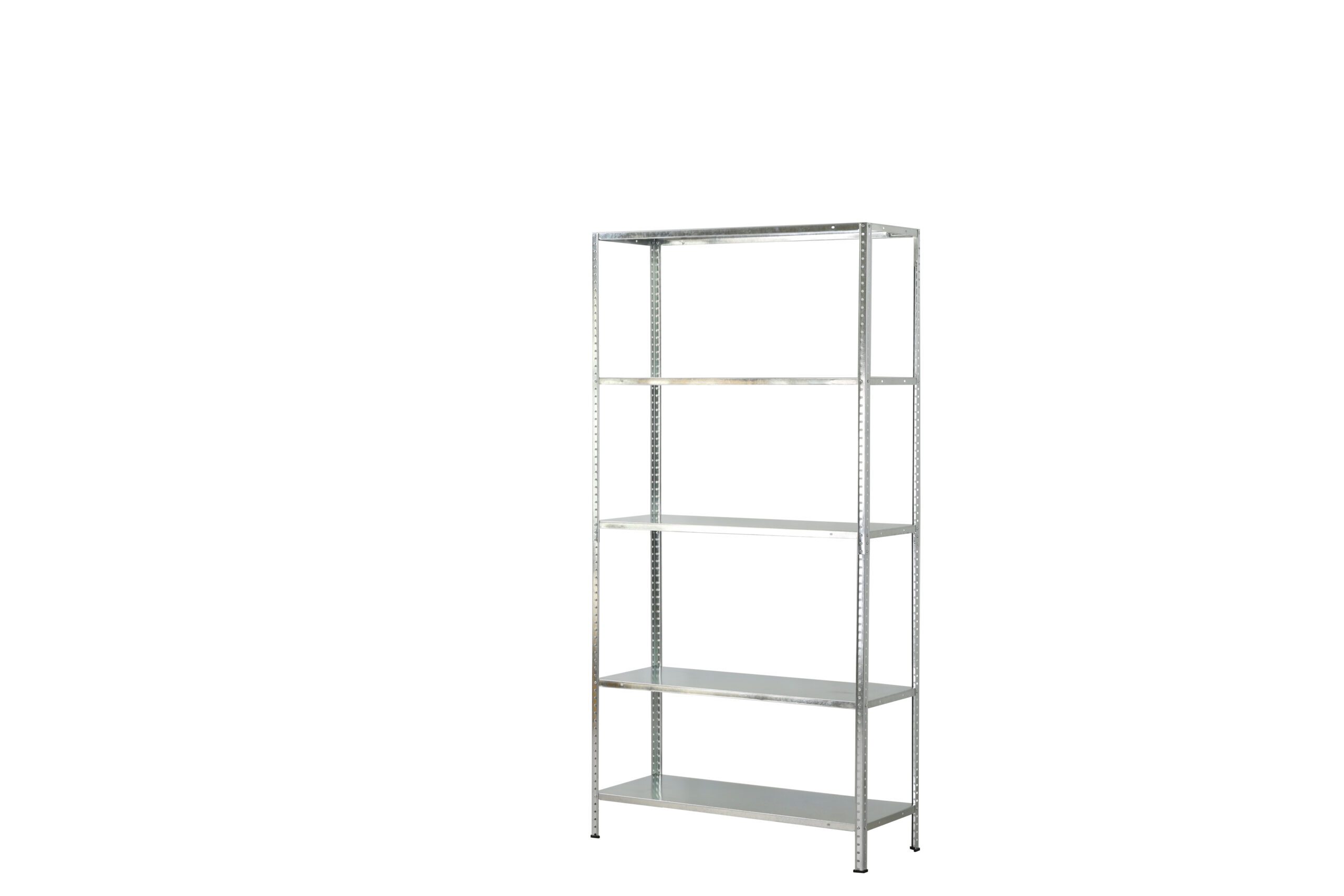 Metalinė sandėliavimo lentyna - stelažas HATIS, 180x90x30 cm, 40 kg