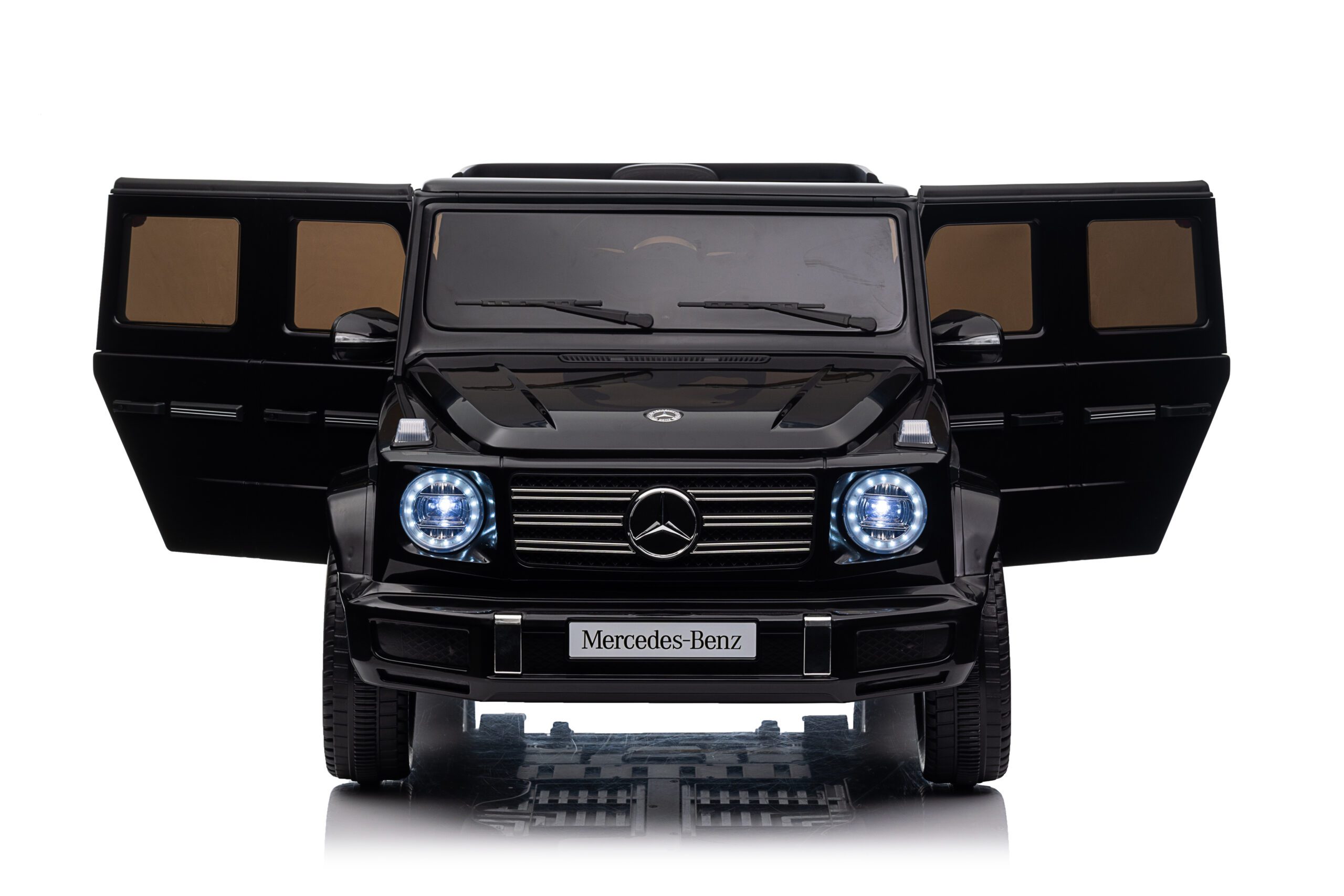 Vaikiškas elektromobilis "Mercedes G500" HATIS, juodas