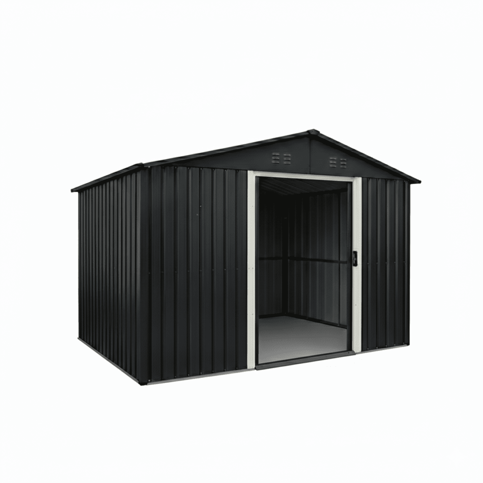 Metalinis sandėliukas HATIS, 3,82 m2, antracito
