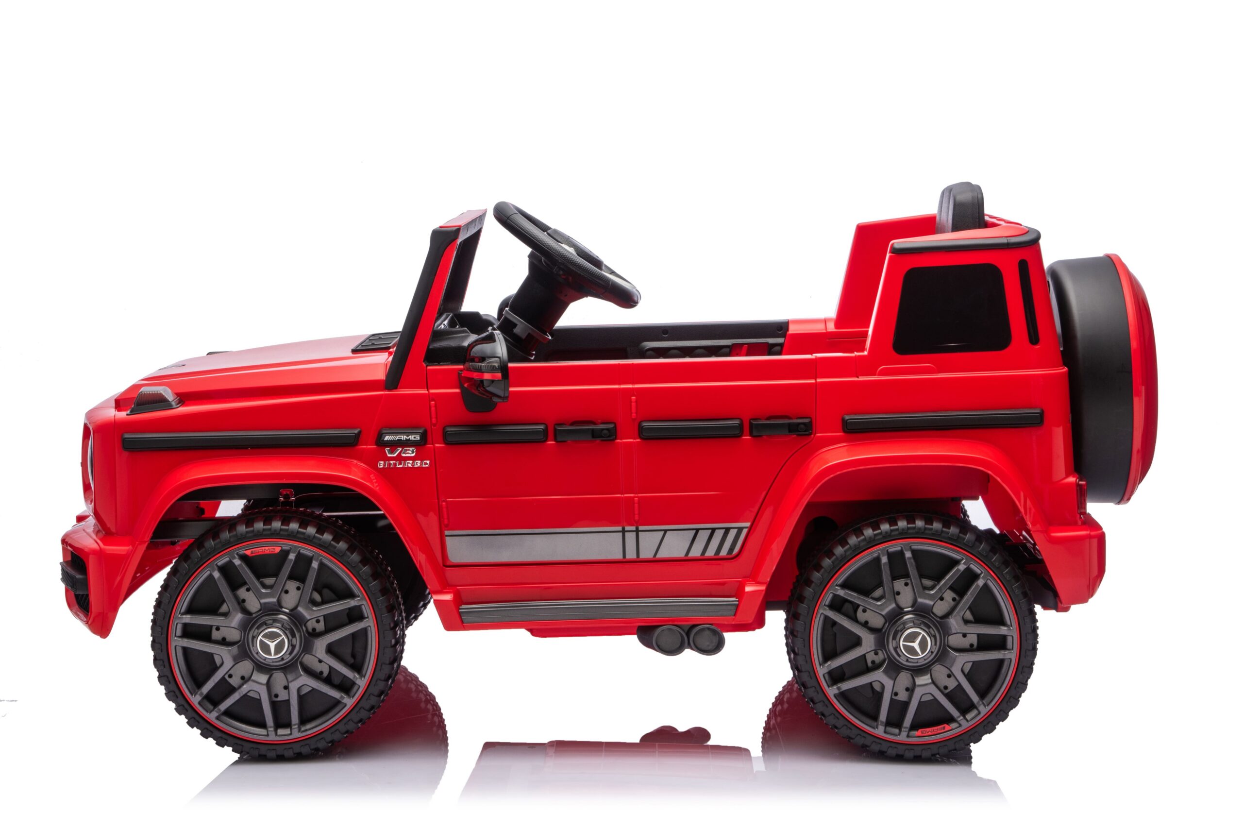 Vaikiškas elektromobilis Mercedes G63 HATIS, raudonas 3