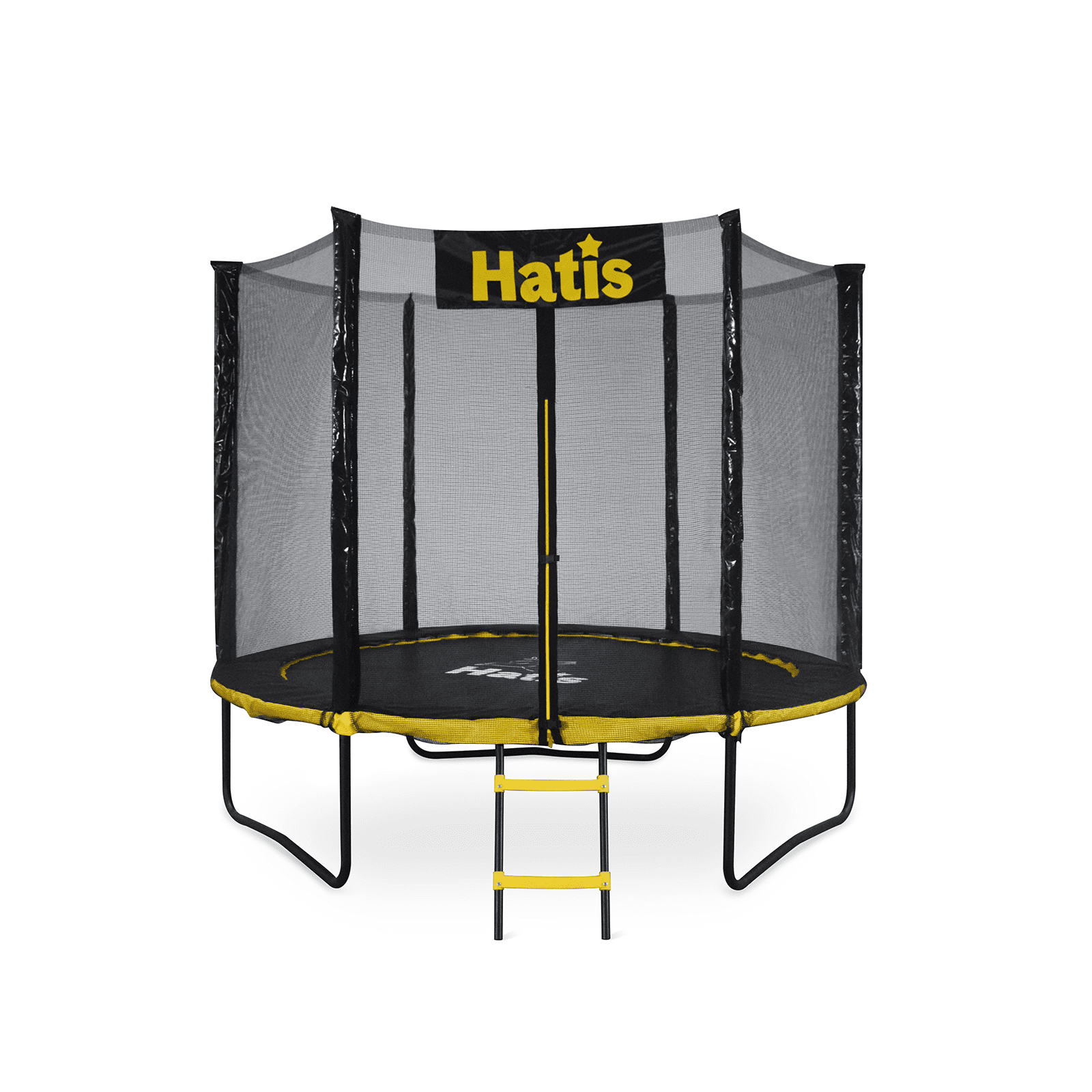 Batutas HATIS 2.44 m, su apsauginiu tinklu ir laipteliais