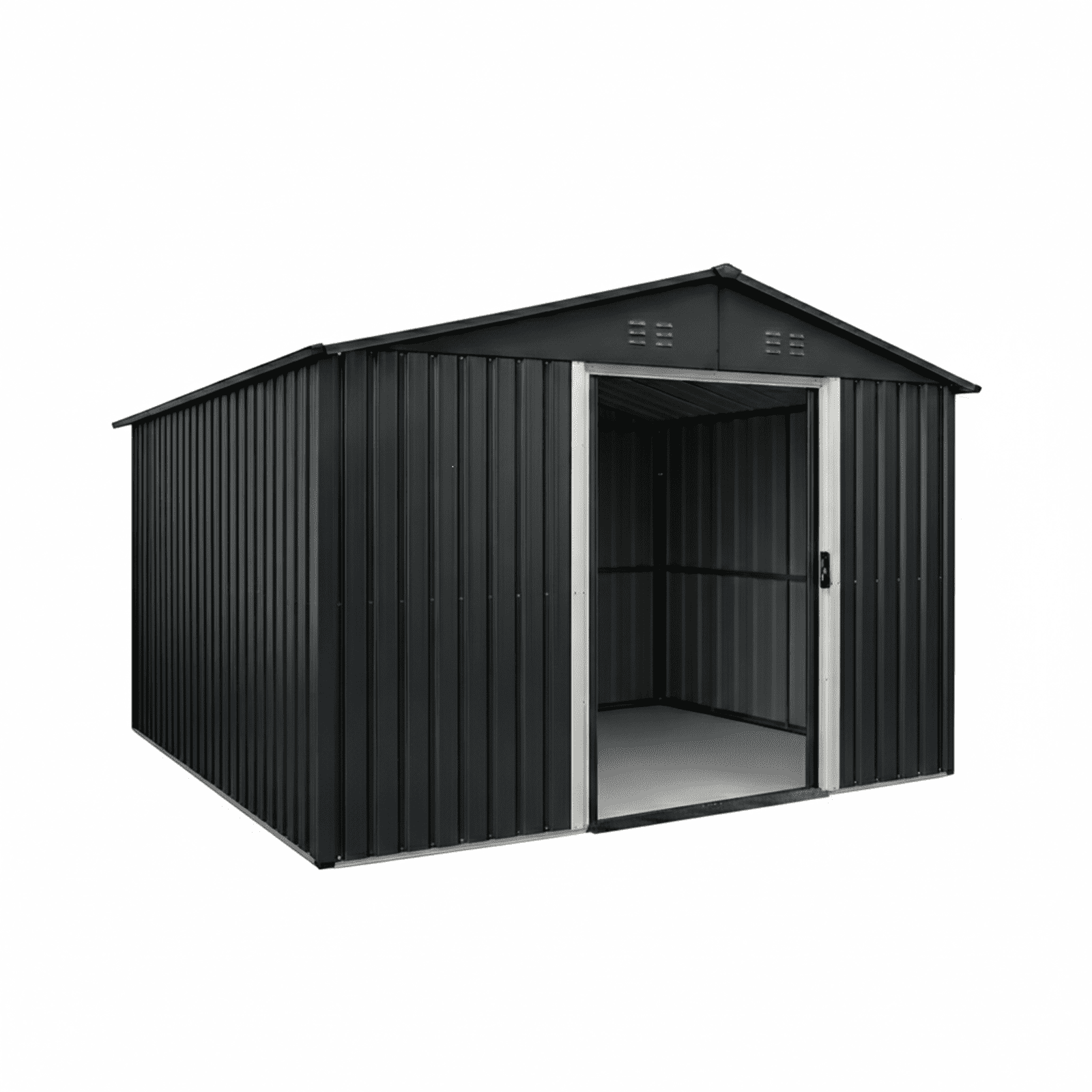 Metalinis sandėliukas HATIS, 4,61 m2, antracito