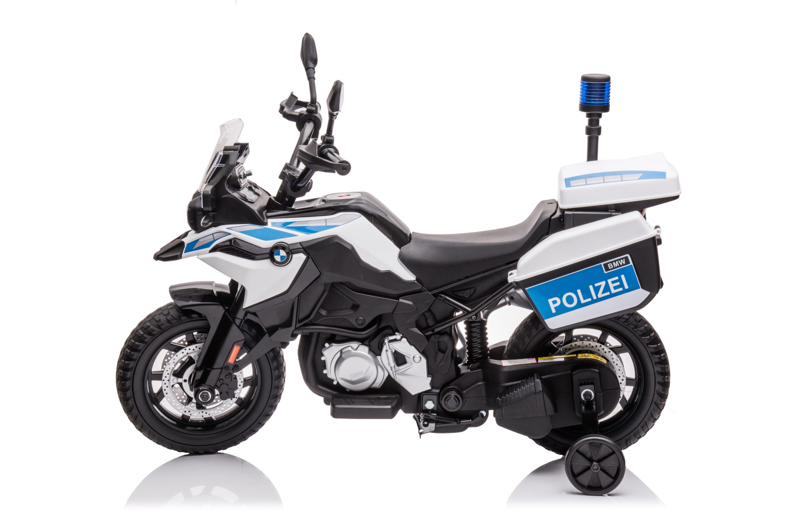 Vaikiškas elektrinis policijos motociklas HATIS "BMW F850 GS" 2