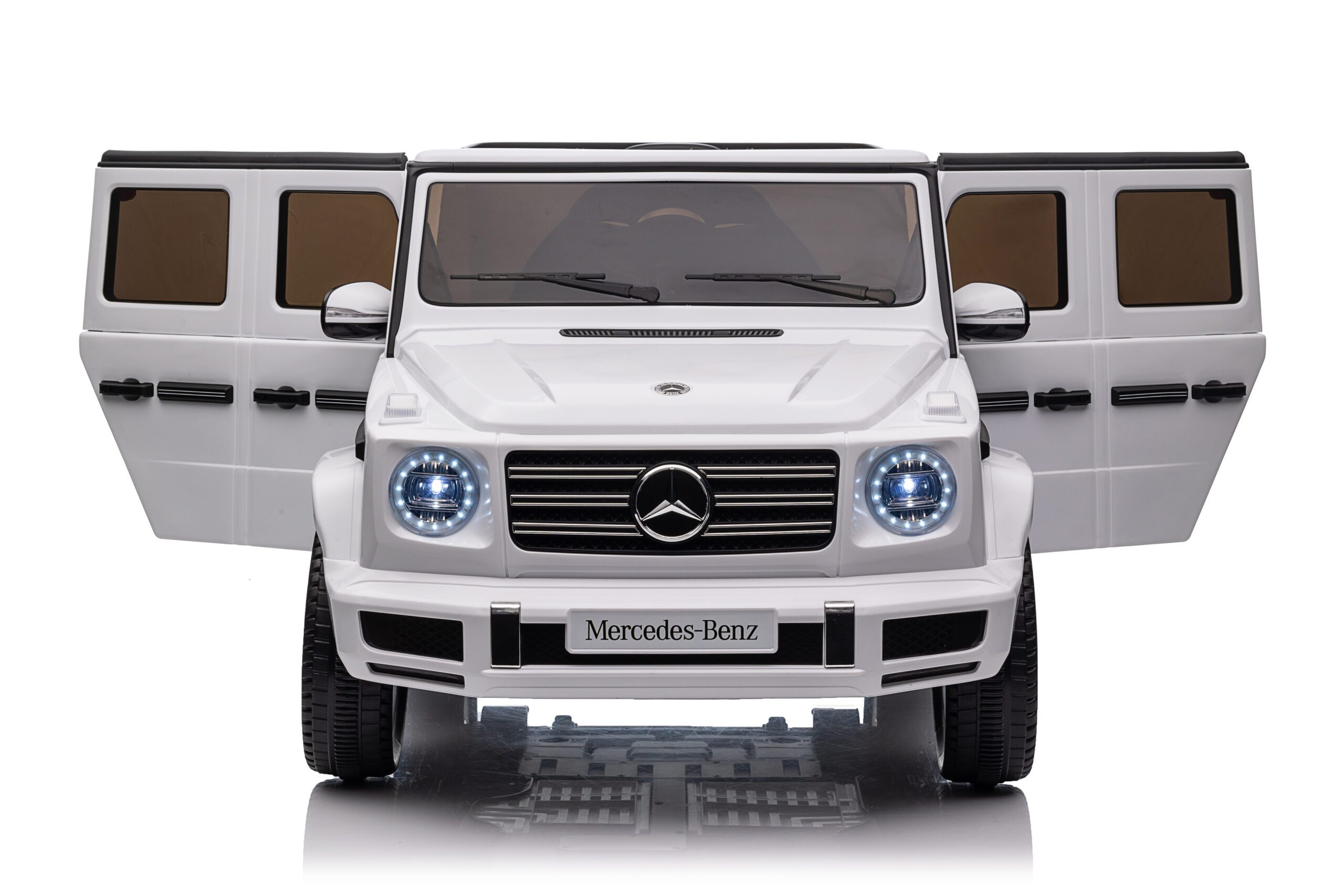 Vaikiškas elektromobilis HATIS "Mercedes G500", baltas