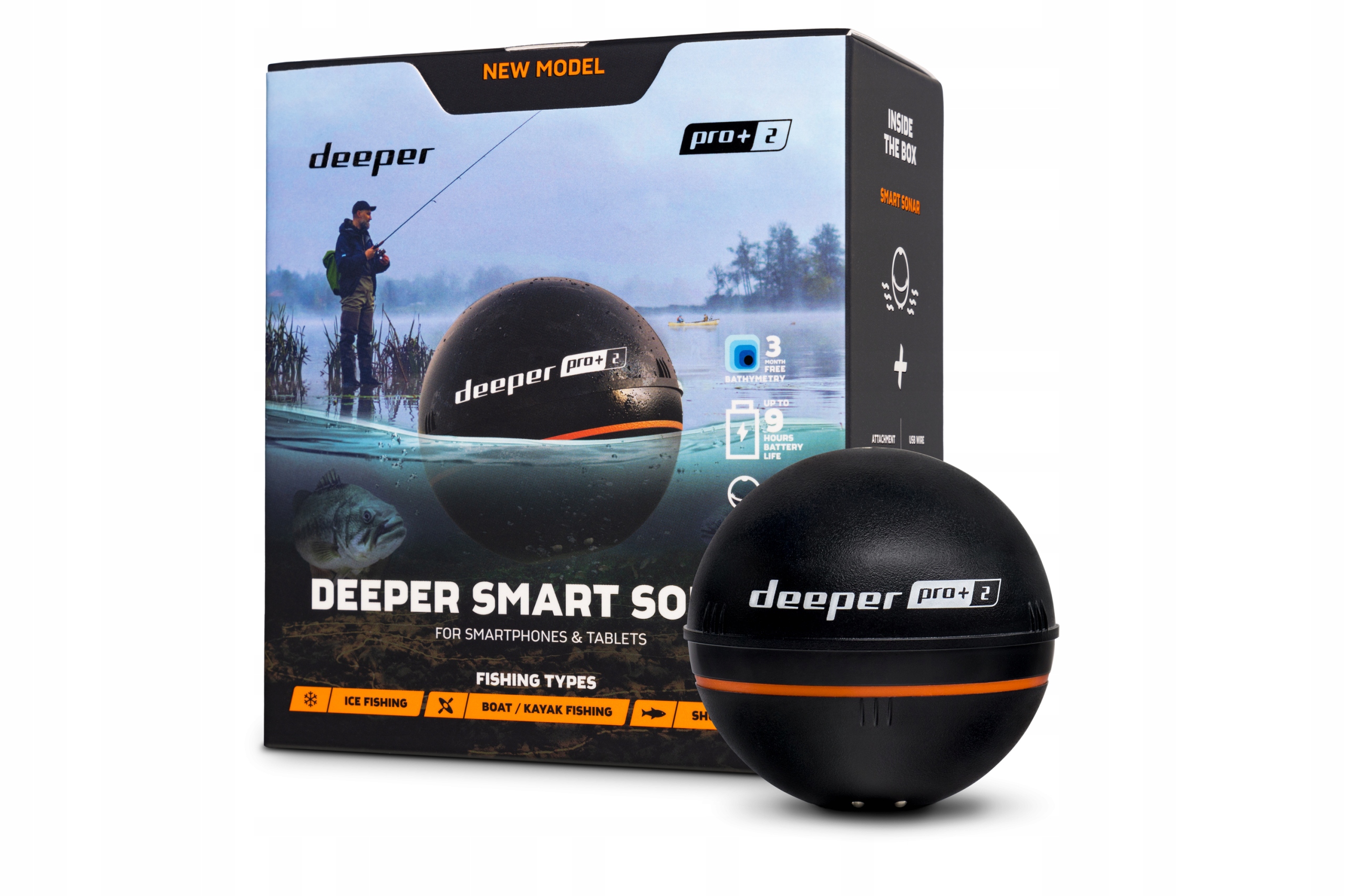Sonaras Deeper Smart Sonar PRO+ 2