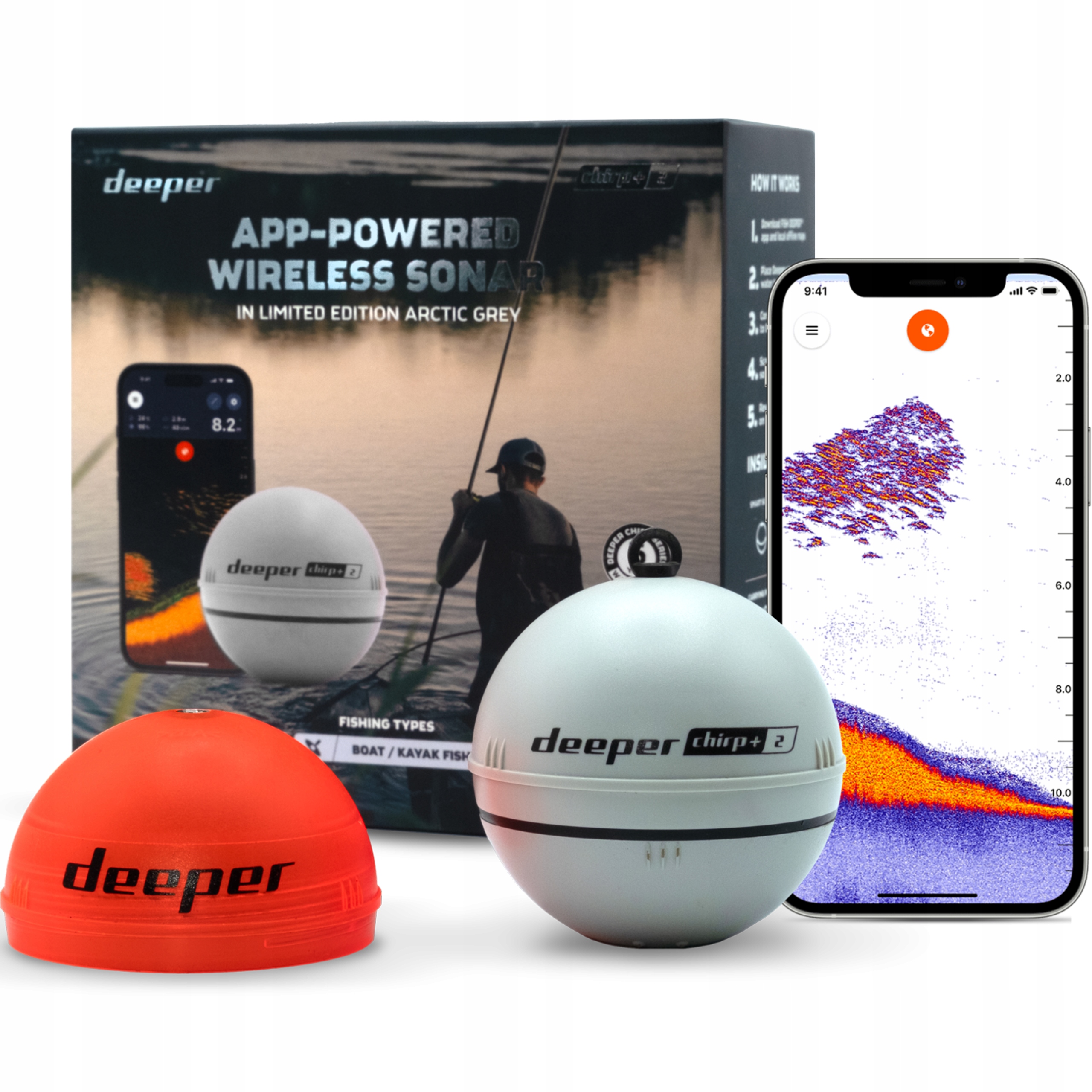 Deeper Smart Sonar CHIRP+2 | Sonar | Grey