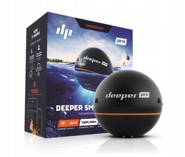 Sonaras Deeper Smart Sonar PRO su Wi-Fi