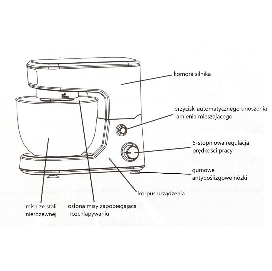 Virtuvinis kombainas maestro mr560