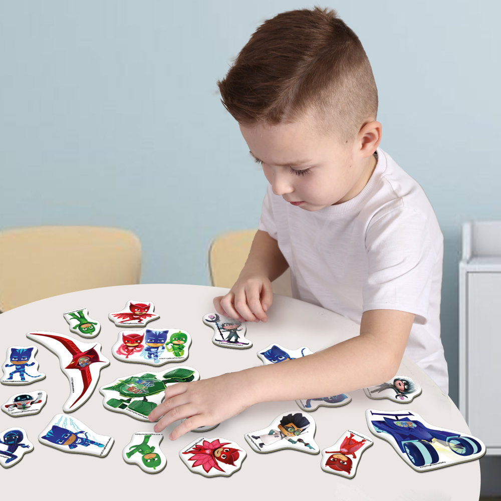 Magnetinių lipdukų rinkinys pj masks, 20 vnt.