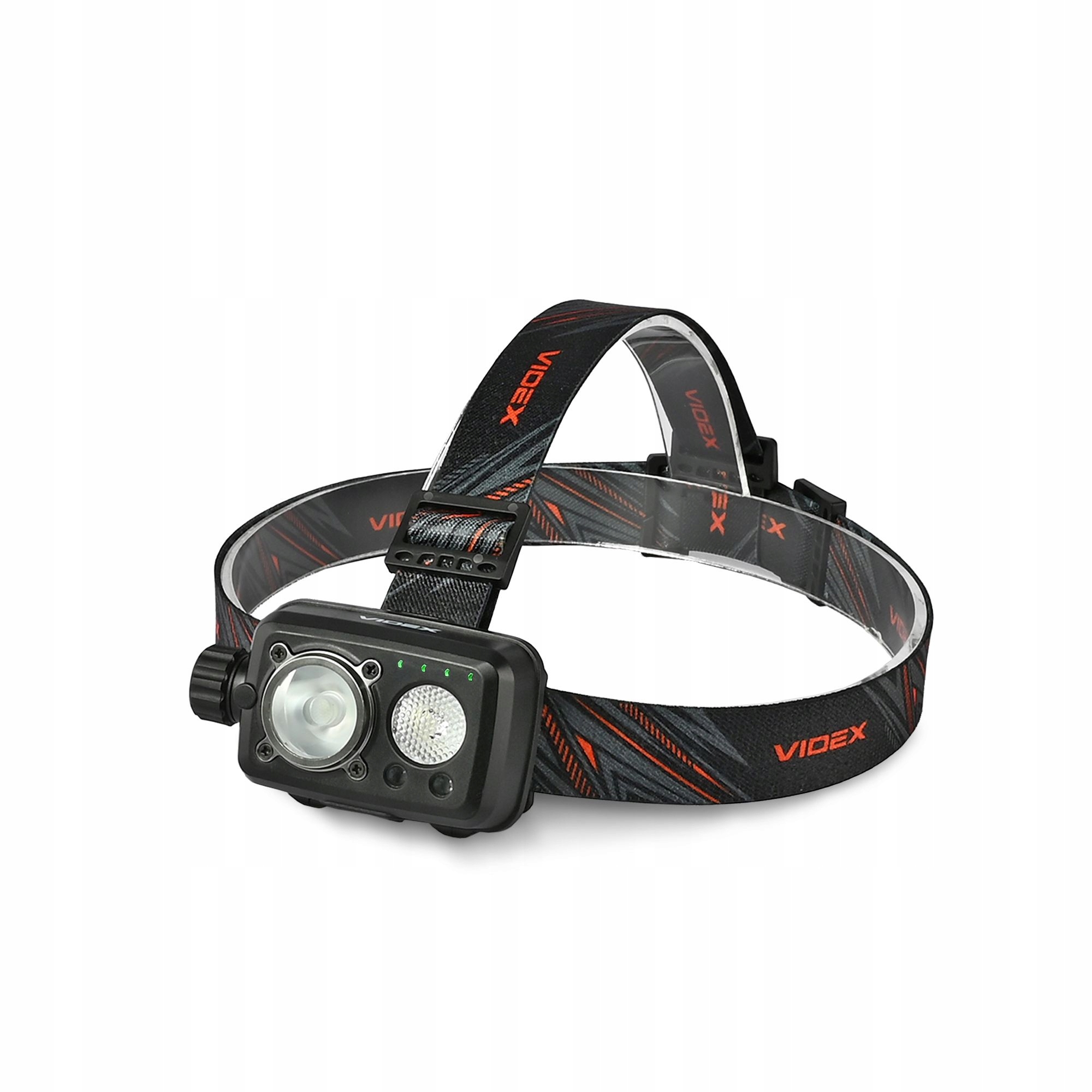 Priekinis žibintas su jutikliu LED įkraunamas 10W + 3W, su rankiniu būdu reguliuojamu šviesos jungikliu ir valdomas rankos judesiu