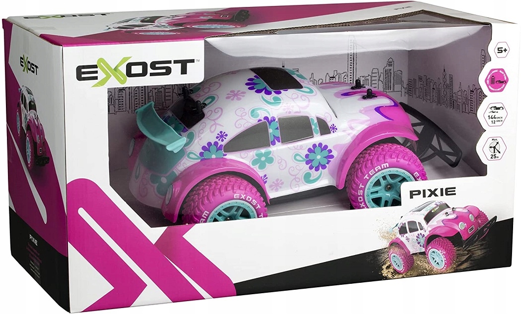 Automobilis su nuotolinio valdymo pulteliu Exost Pixie 1:12