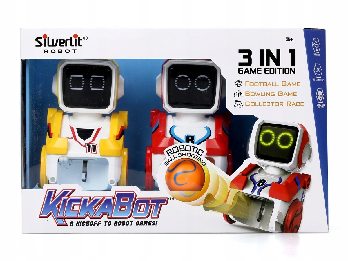 Robotų rinkinys silverlit kickabot