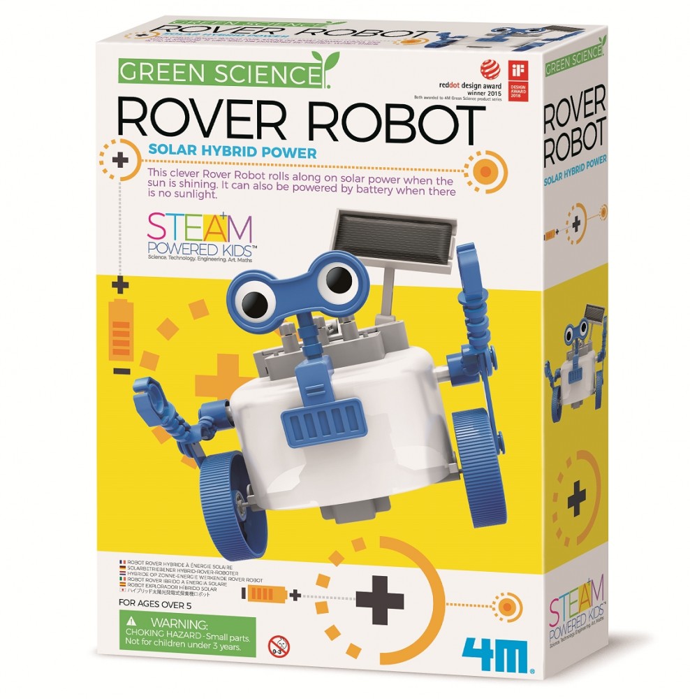 Žaliasis mokslas keliaujantis robotas 4m