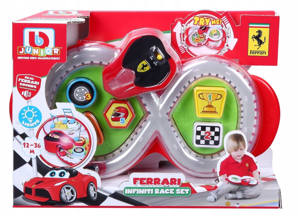 Bburago Junior Infinity trasa su Ferrari